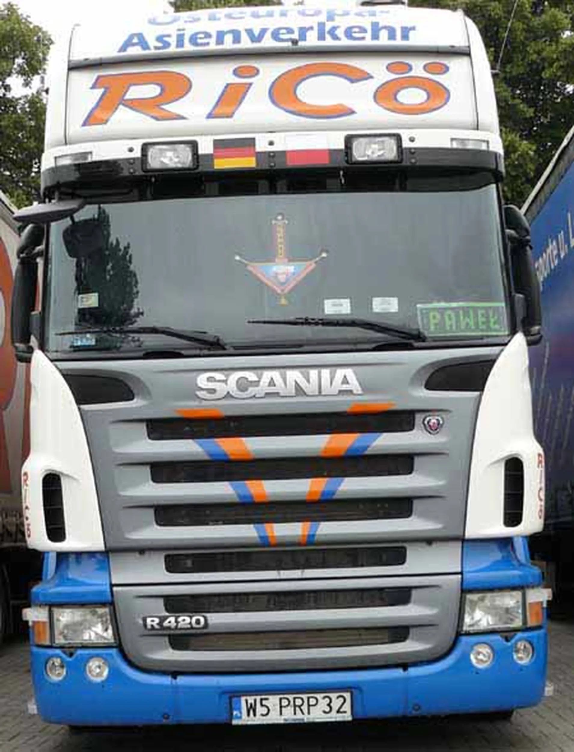 Fajny numer, blacha W5 PRP32