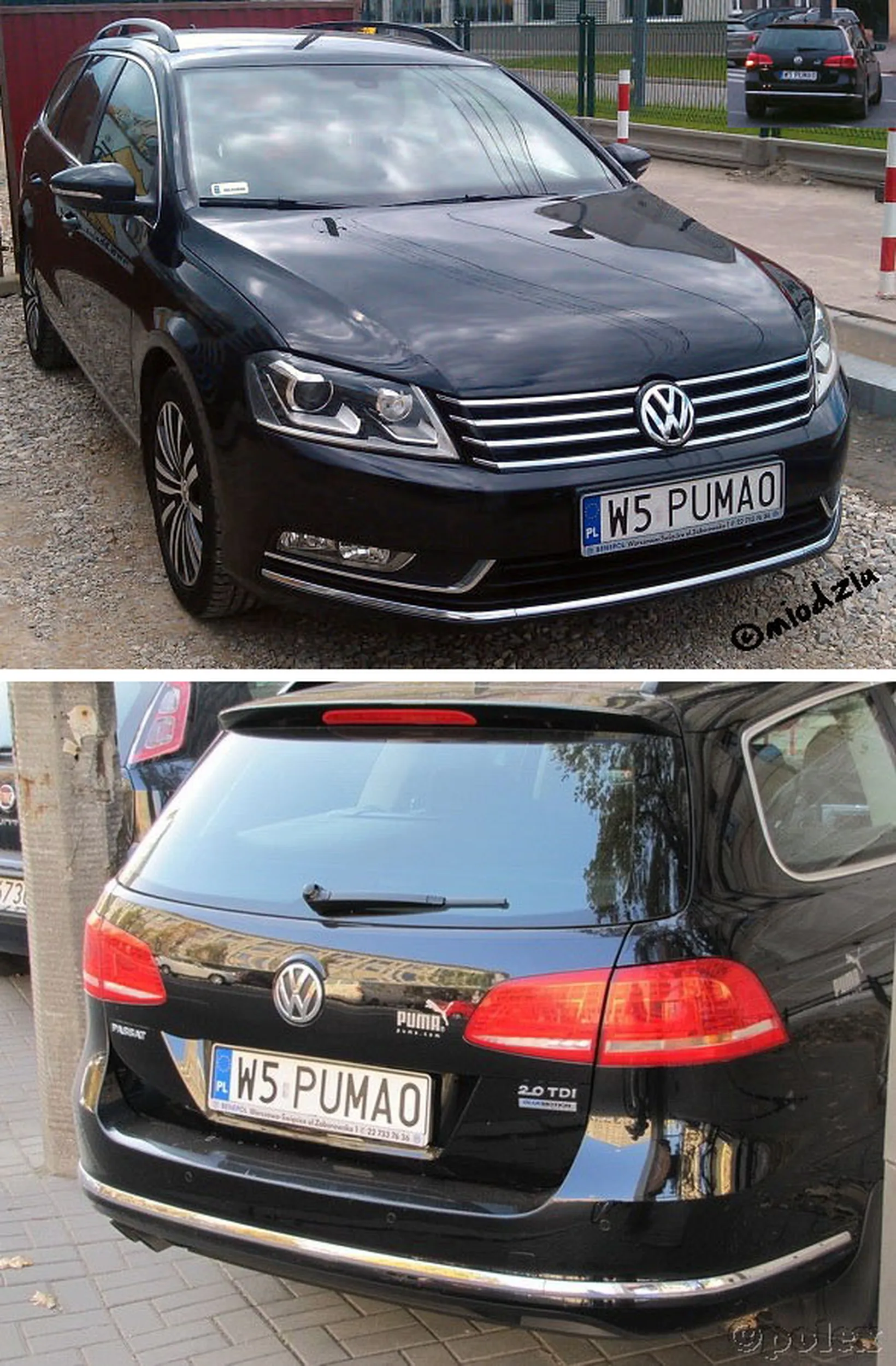 Fajny numer, blacha W5 PUMA0