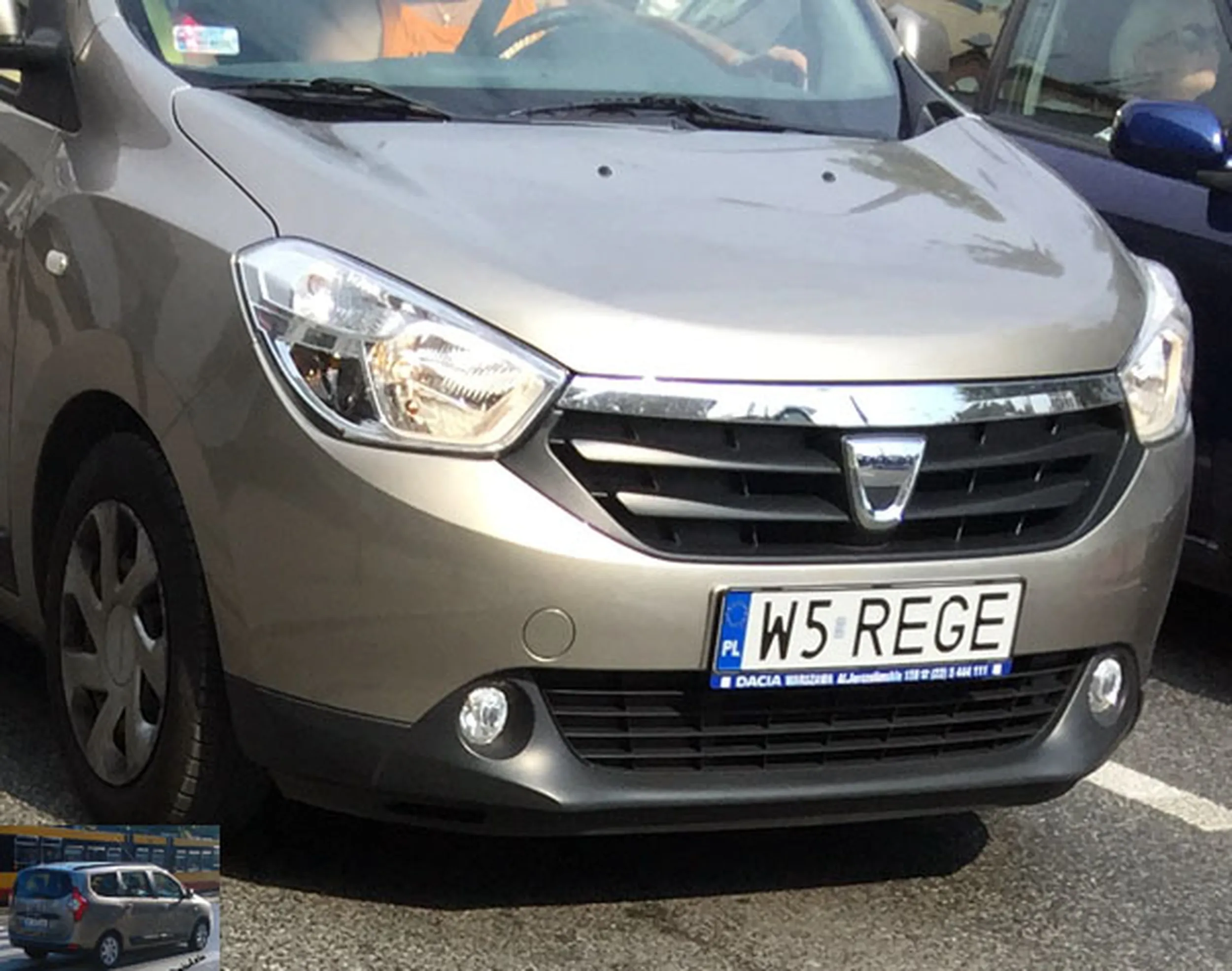 Fajny numer, blacha W5 REGE