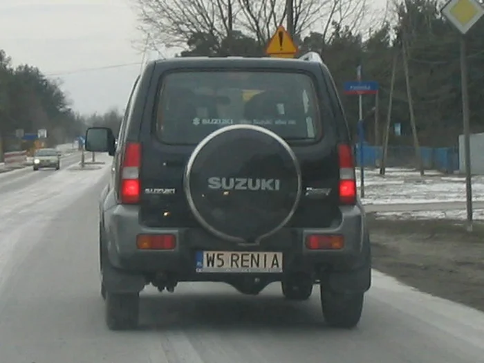 Fajny numer, blacha W5 RENIA