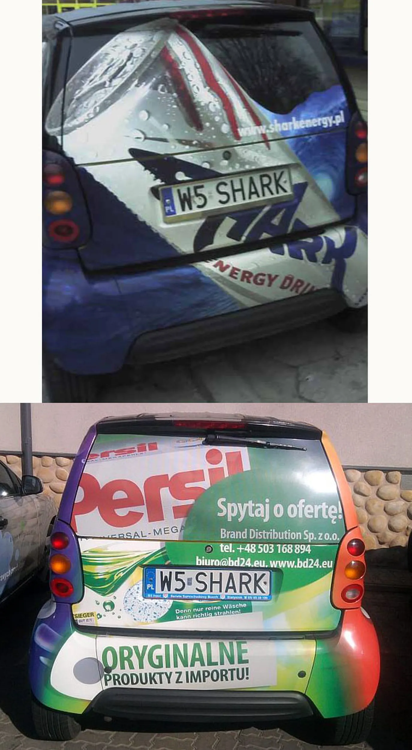 Fajny numer, blacha W5 SHARK