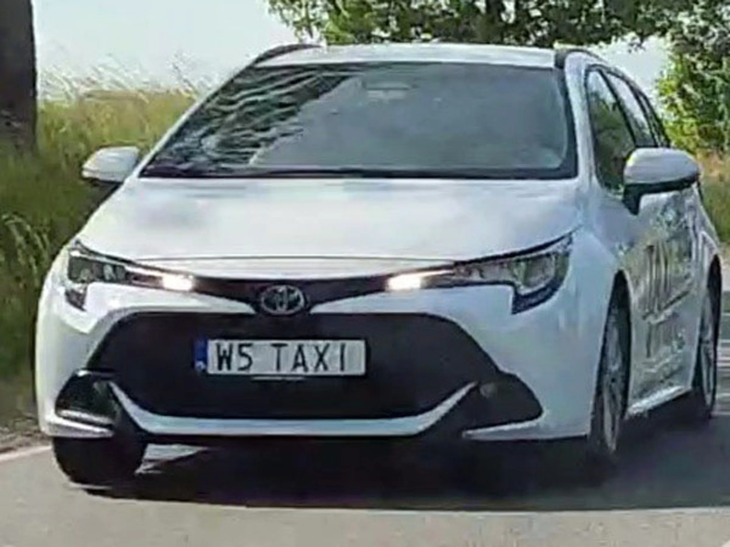 Fajny numer, blacha W5 TAXI