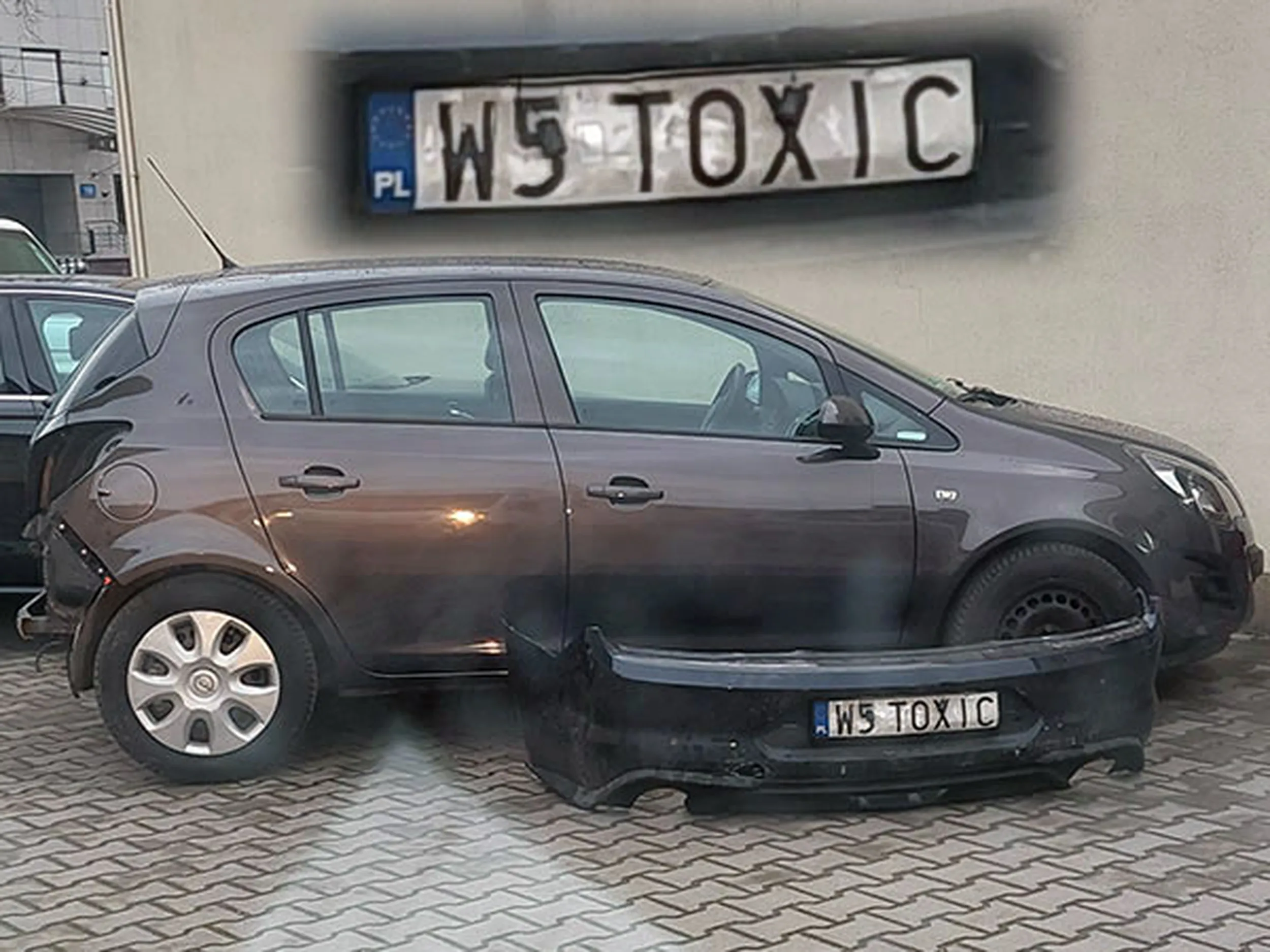 Fajny numer, blacha W5 TOXIC