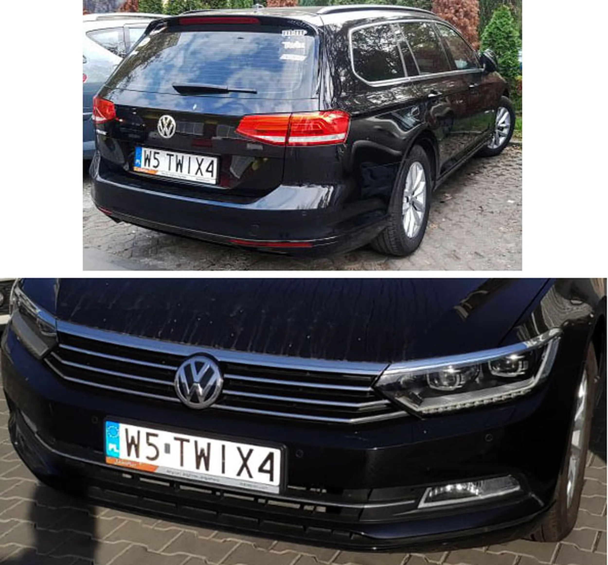 Fajny numer, blacha W5 TWIX4