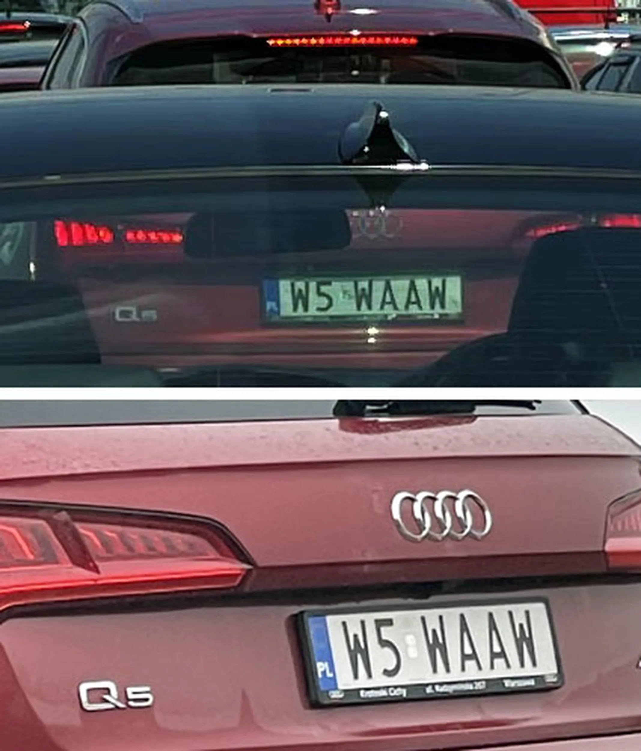 Fajny numer, blacha W5 WAAW