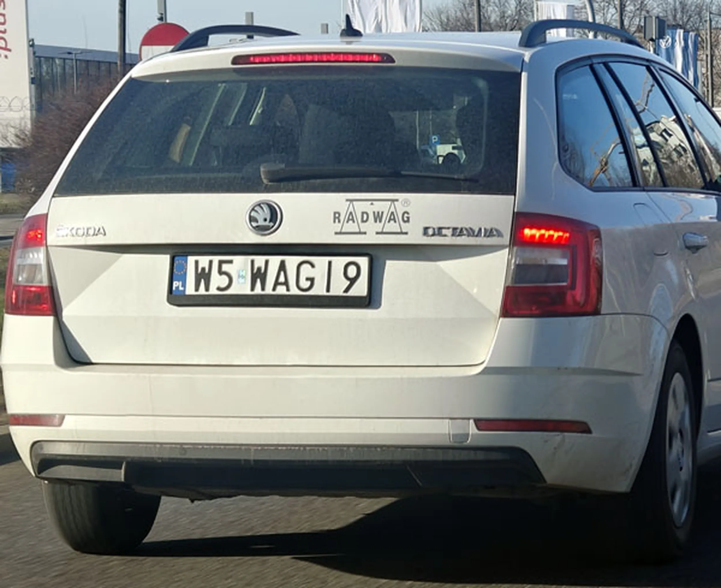 Fajny numer, blacha W5 WAGI9