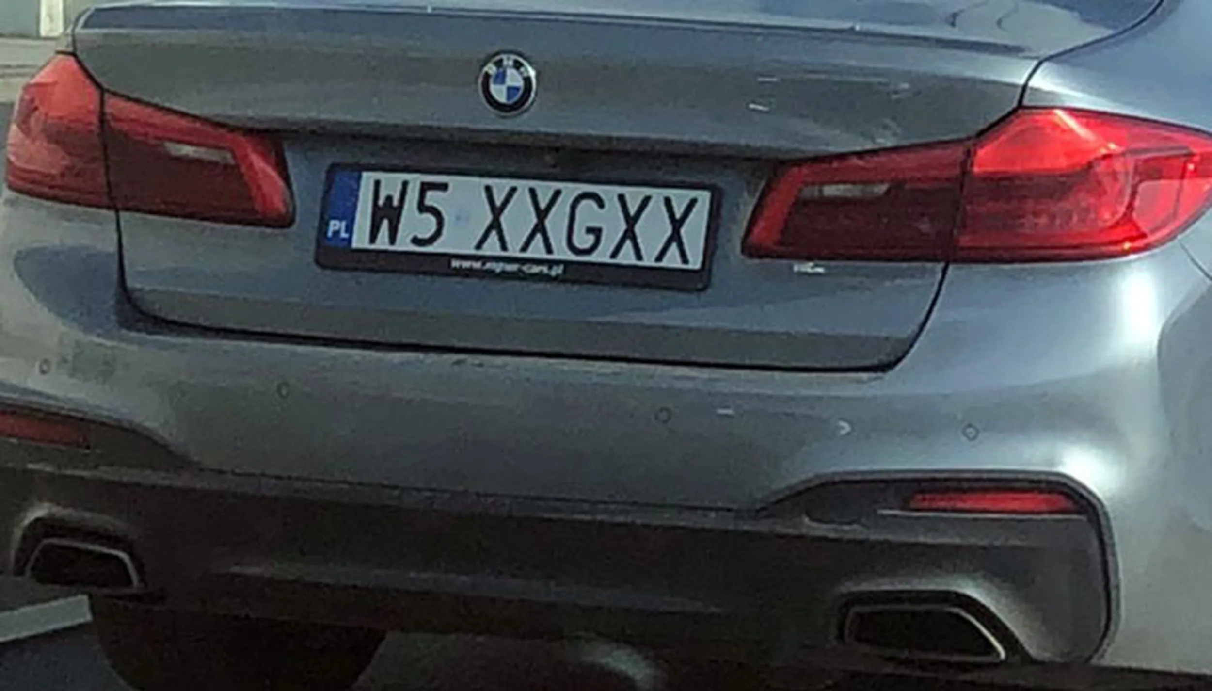 Fajny numer, blacha W5 XXGXX