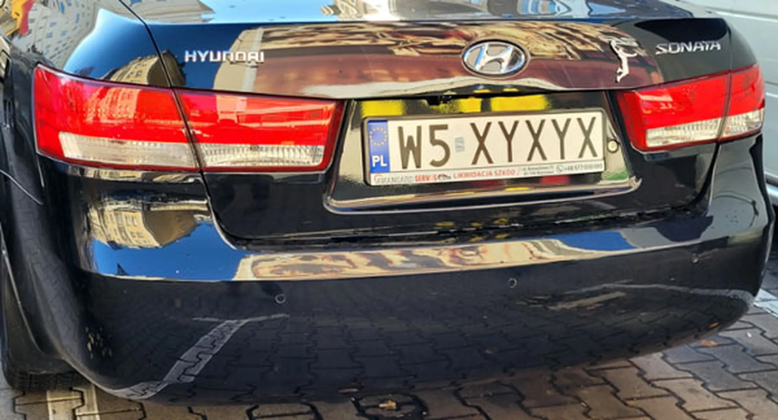 Fajny numer, blacha W5 XYXYX