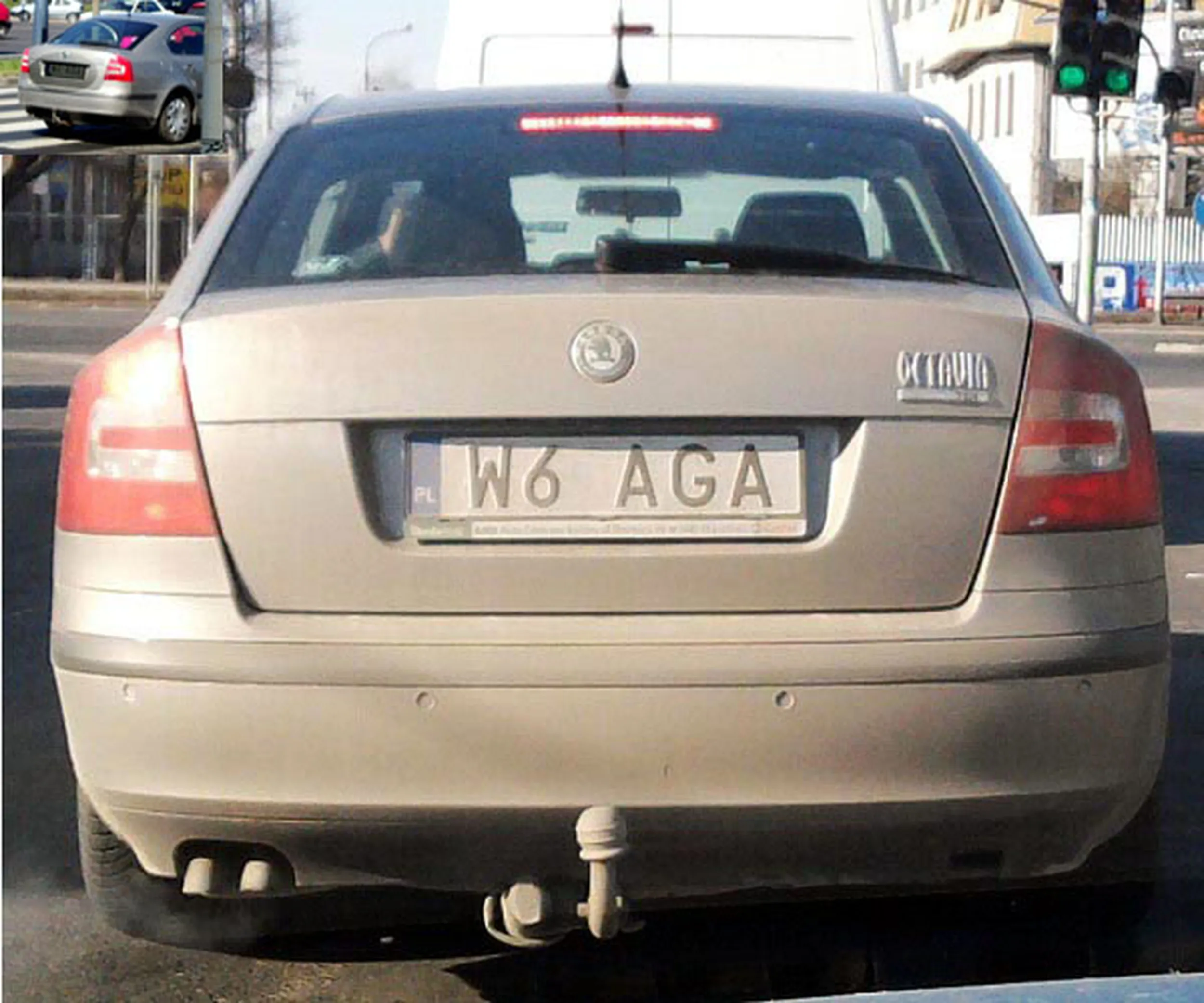 Fajny numer, blacha W6 AGA