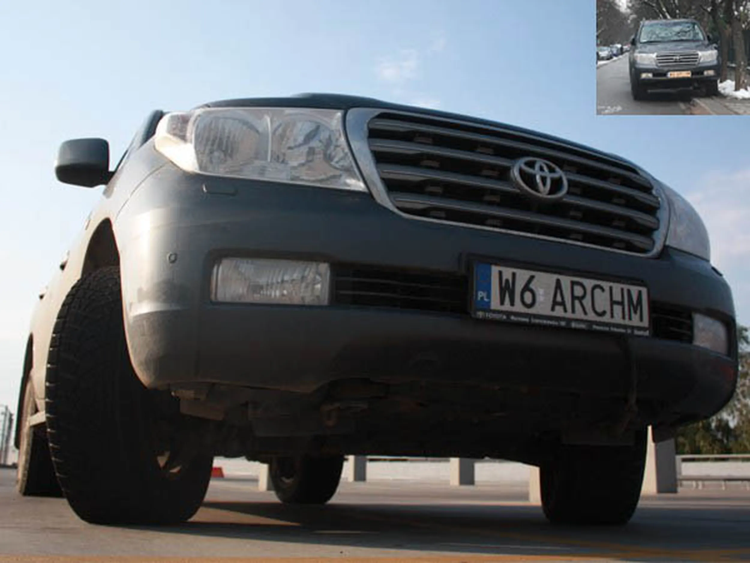 Fajny numer, blacha W6 ARCHM