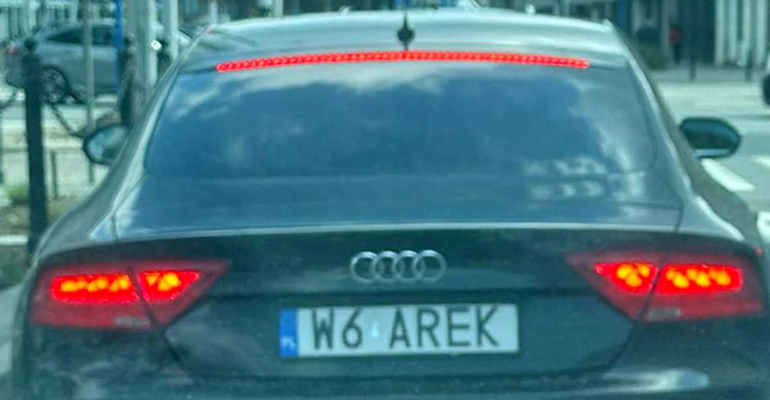 Fajny numer, blacha W6 AREK