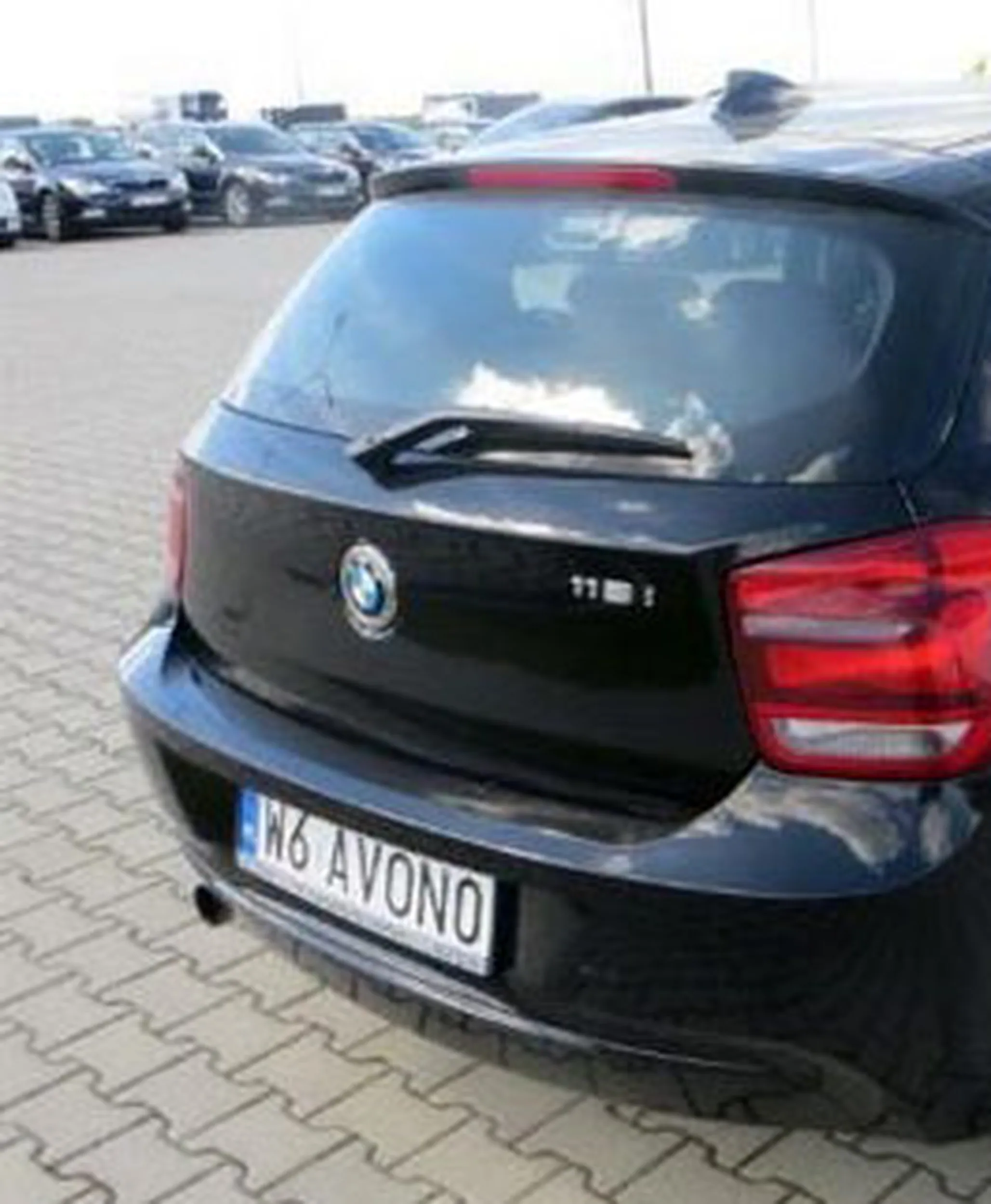 Fajny numer, blacha W6 AVON0