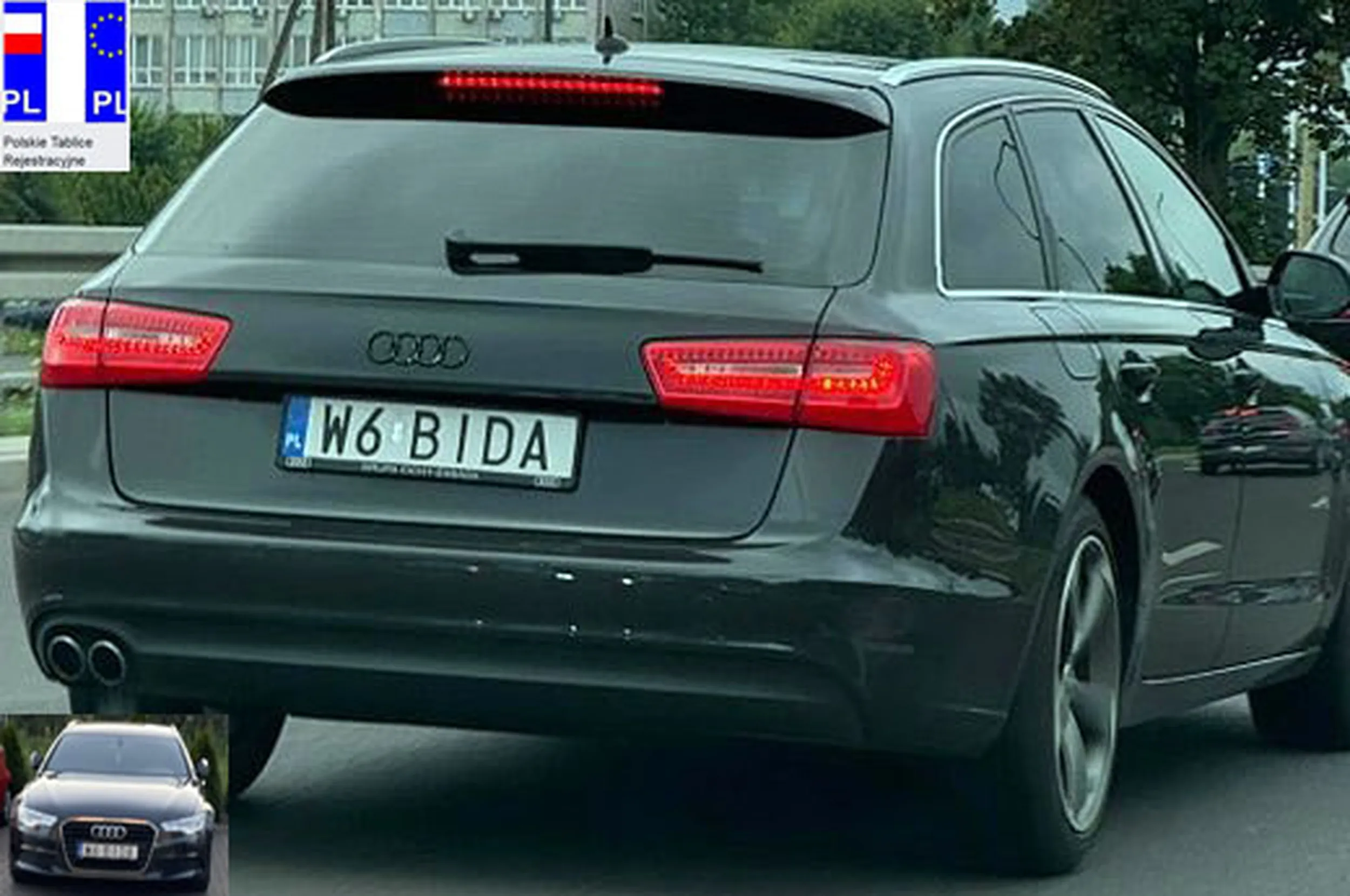 Fajny numer, blacha W6 BIDA