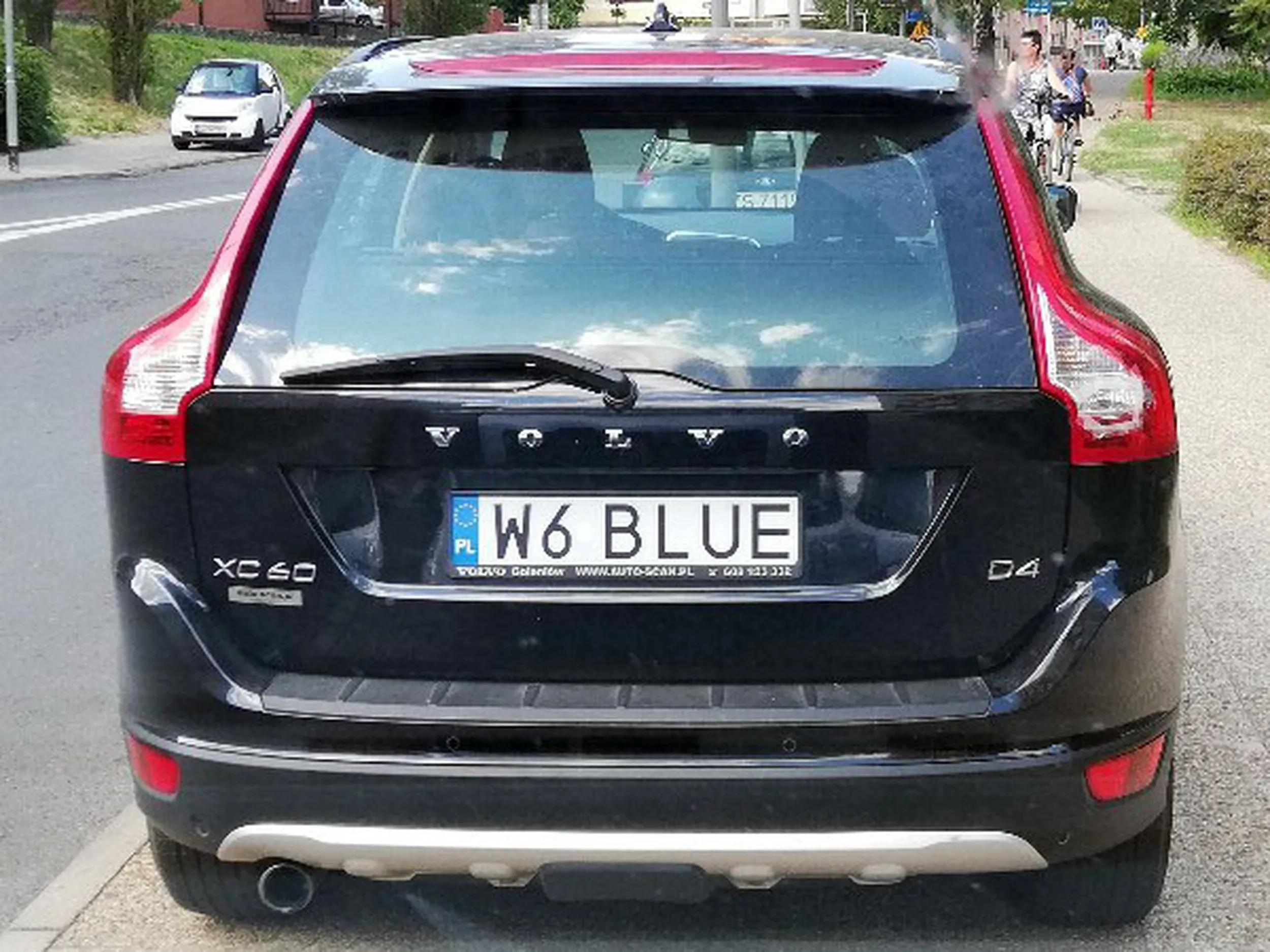 Fajny numer, blacha W6 BLUE