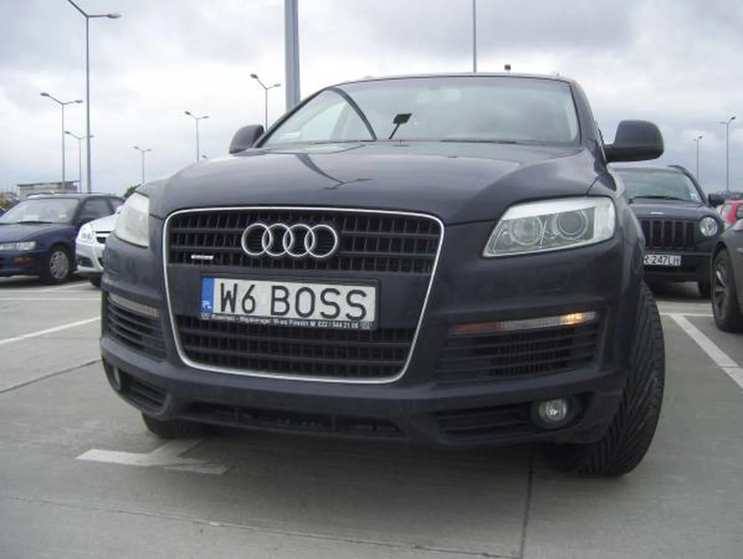 Fajny numer, blacha W6 BOSS