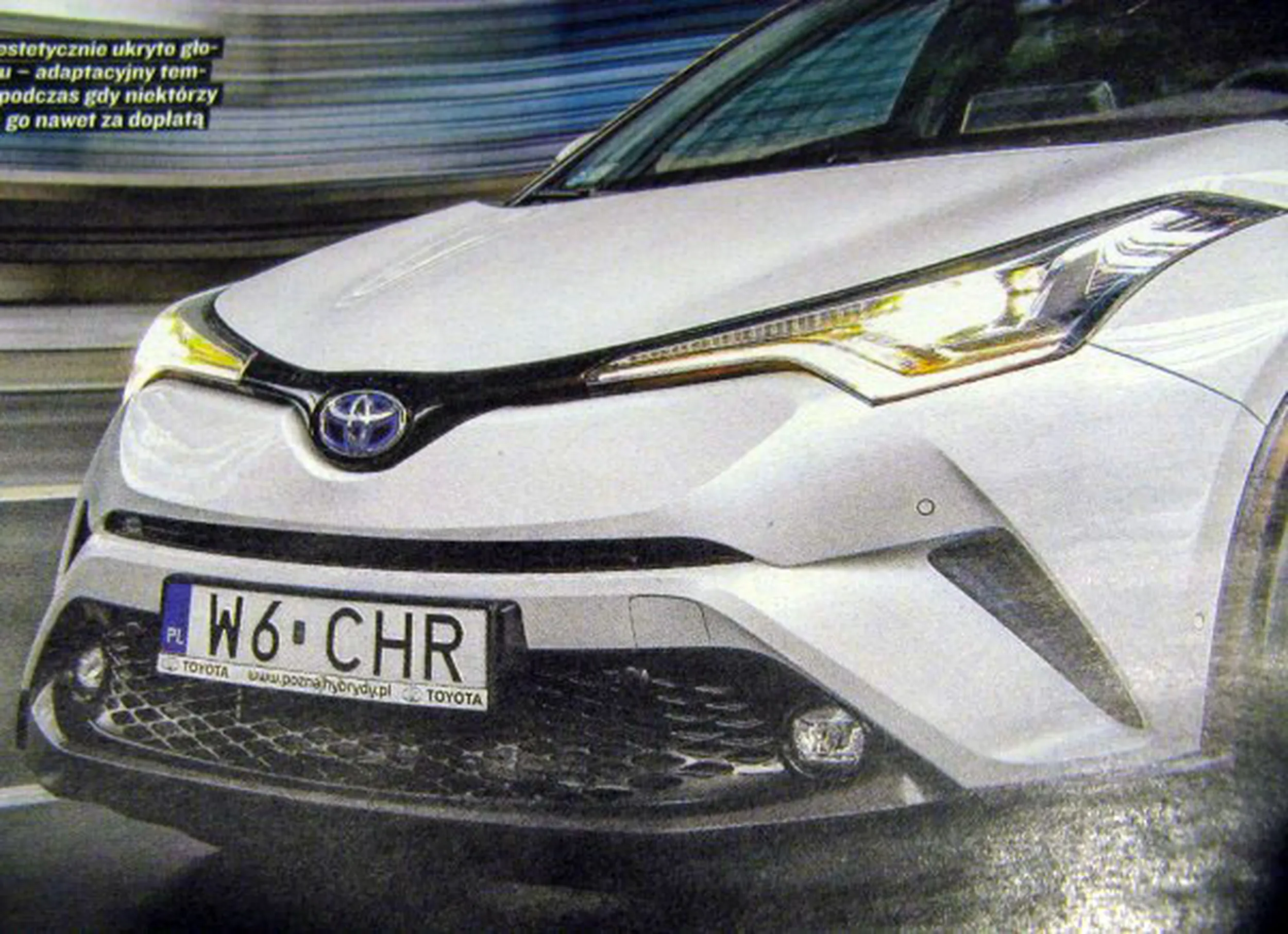 Fajny numer, blacha W6 CHR