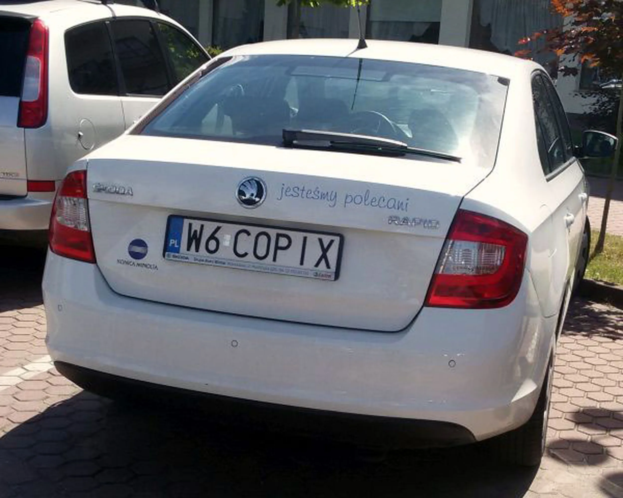 Fajny numer, blacha W6 COPIX