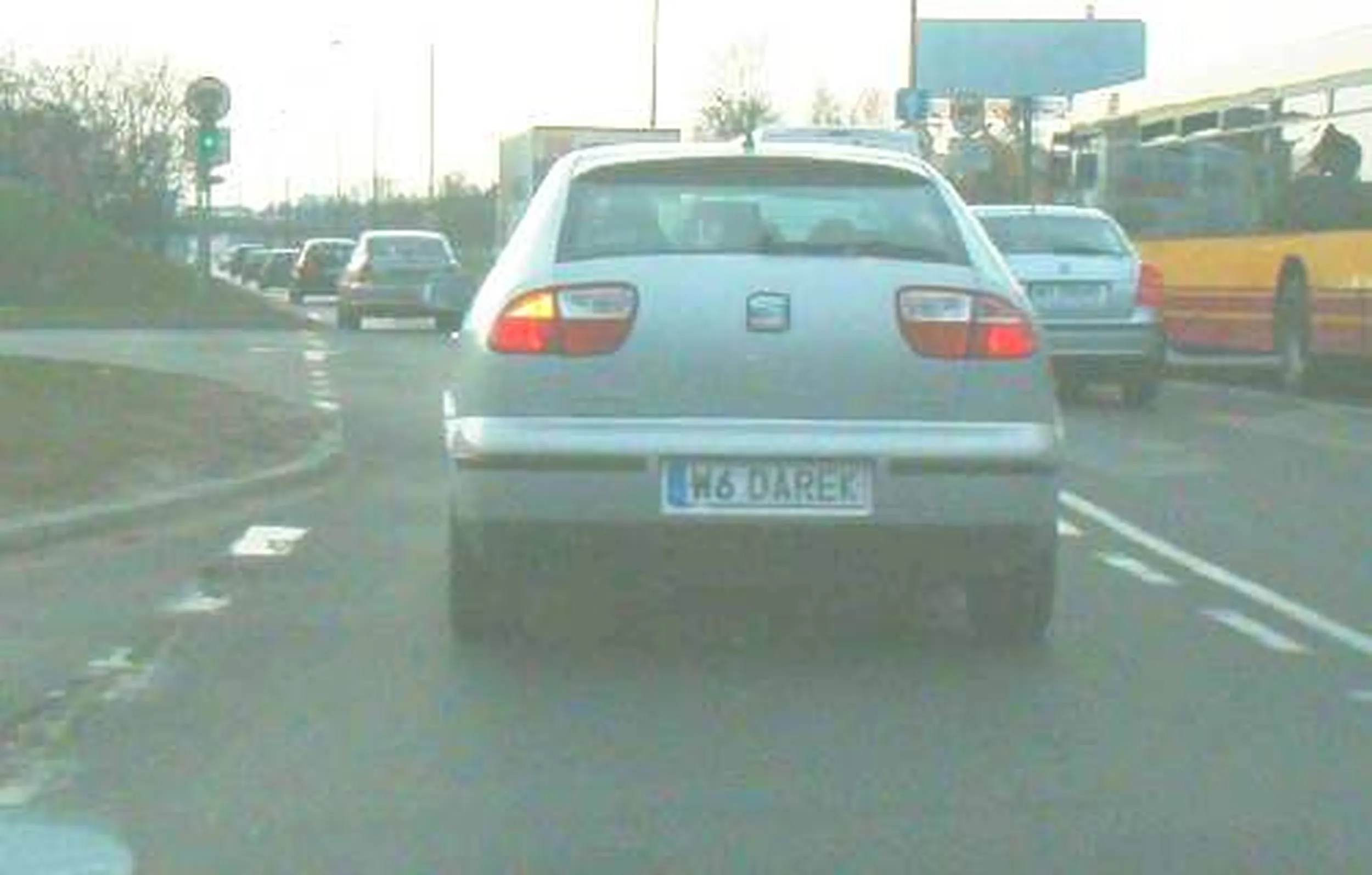 Fajny numer, blacha W6 DAREK