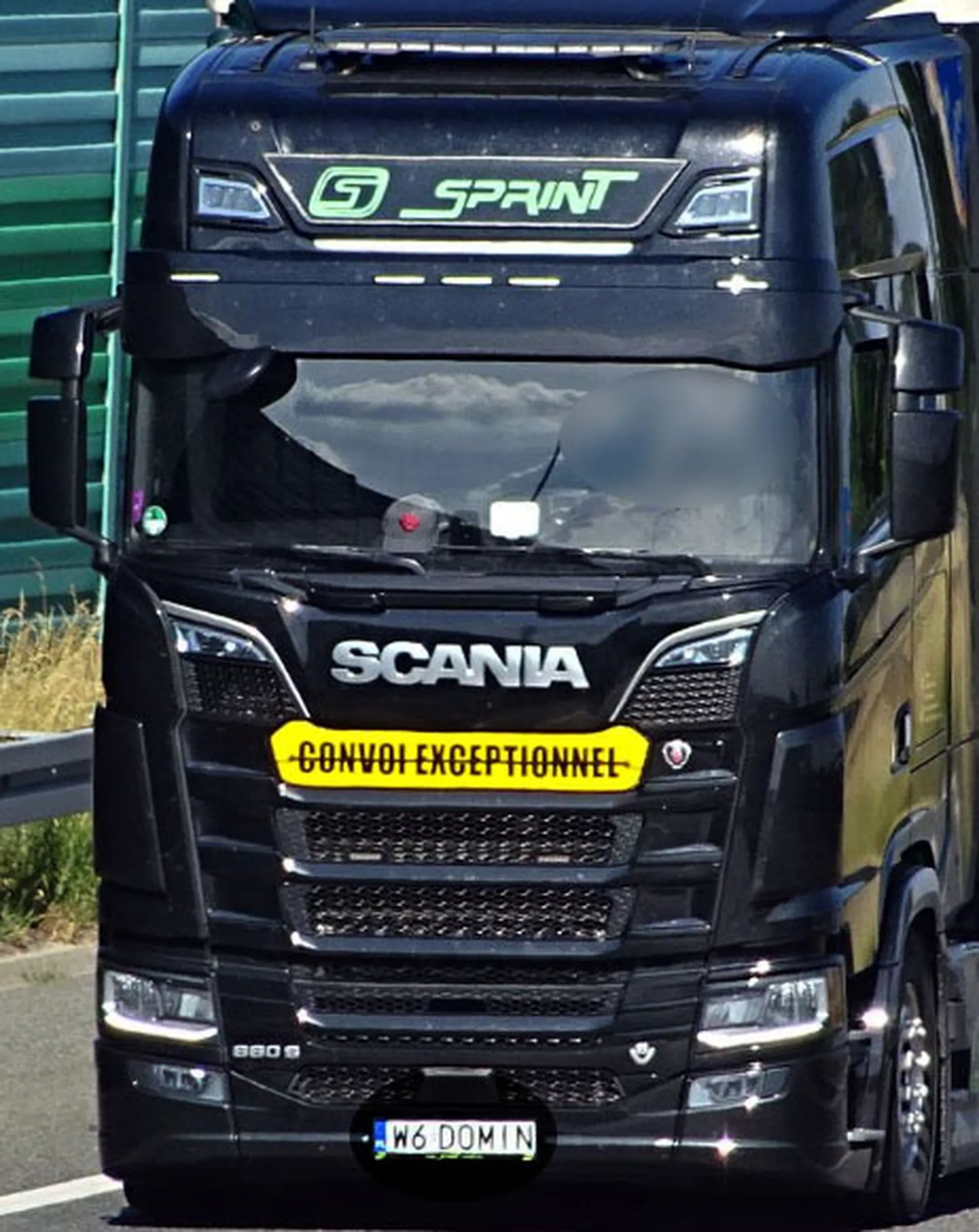 Fajny numer, blacha W6 DOMIN