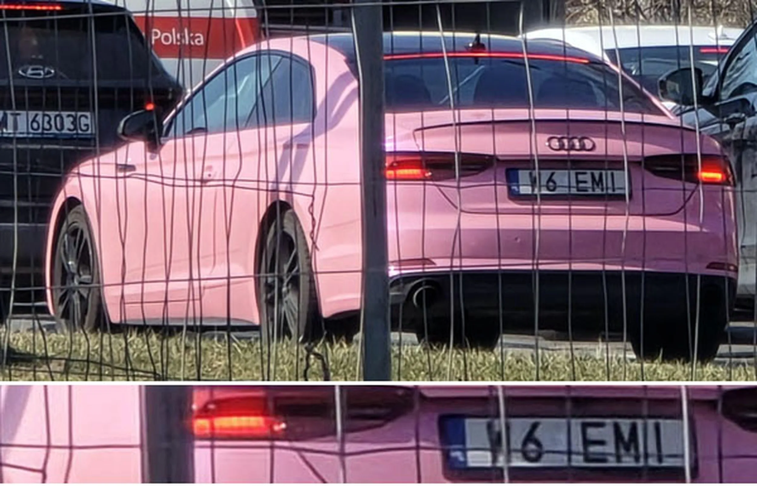 Fajny numer, blacha W6 EMI