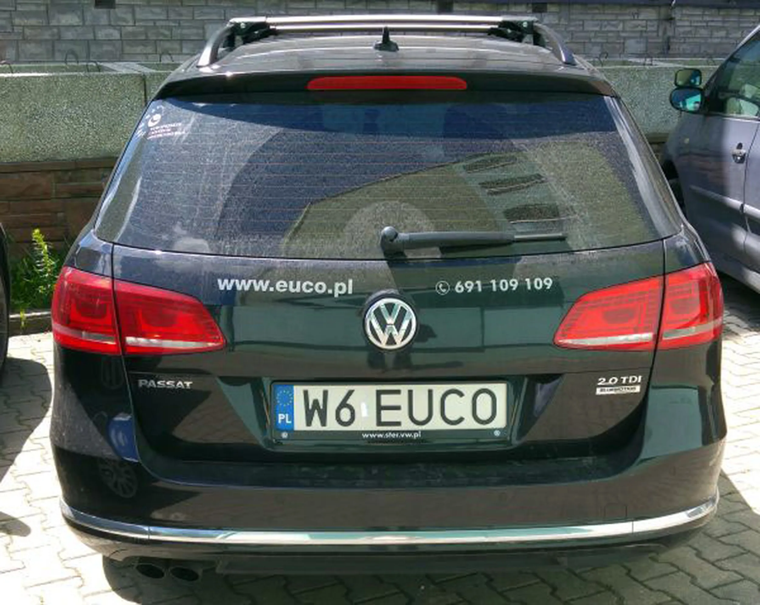 Fajny numer, blacha W6 EUCO