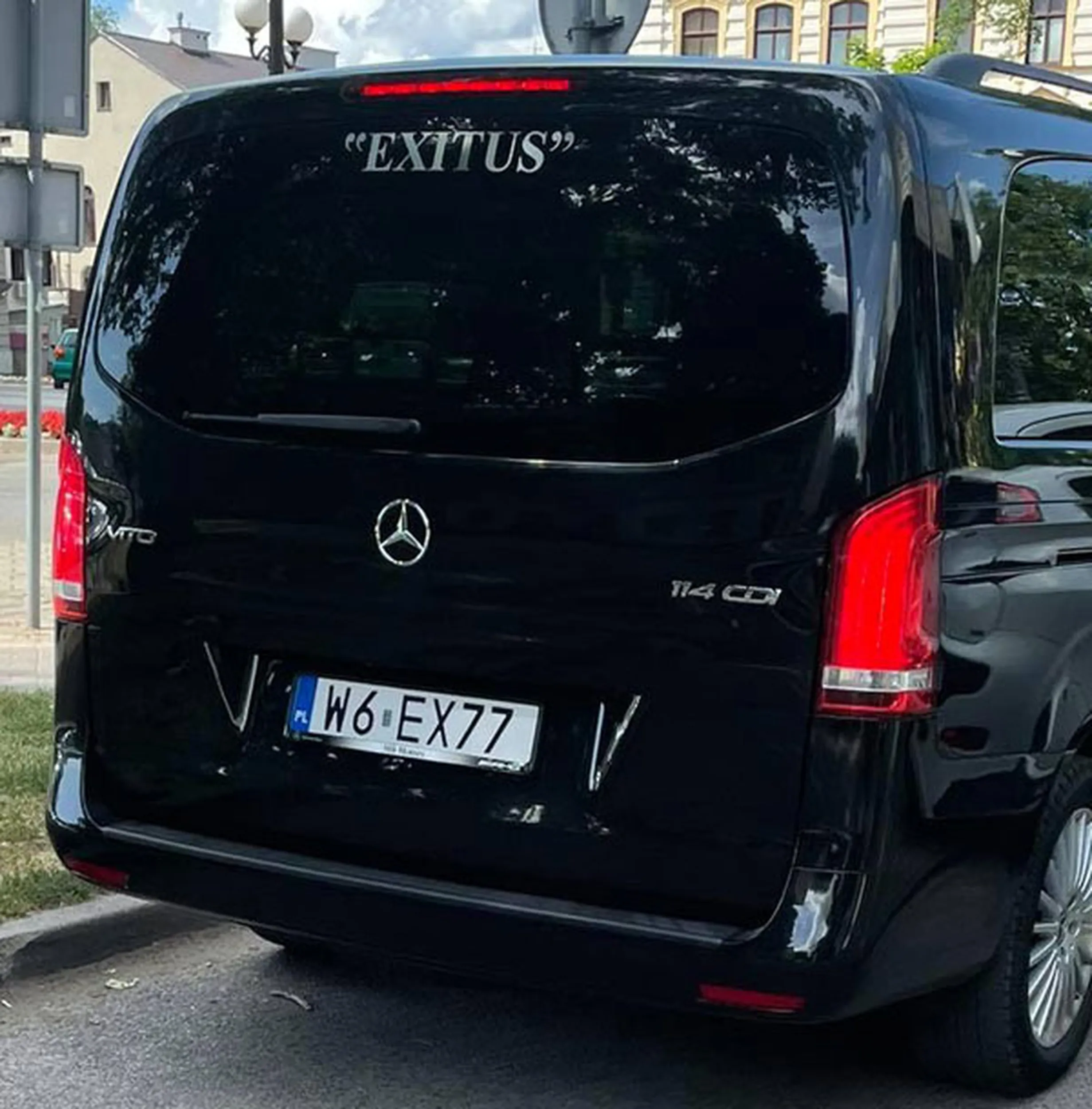 Fajny numer, blacha W6 EX77