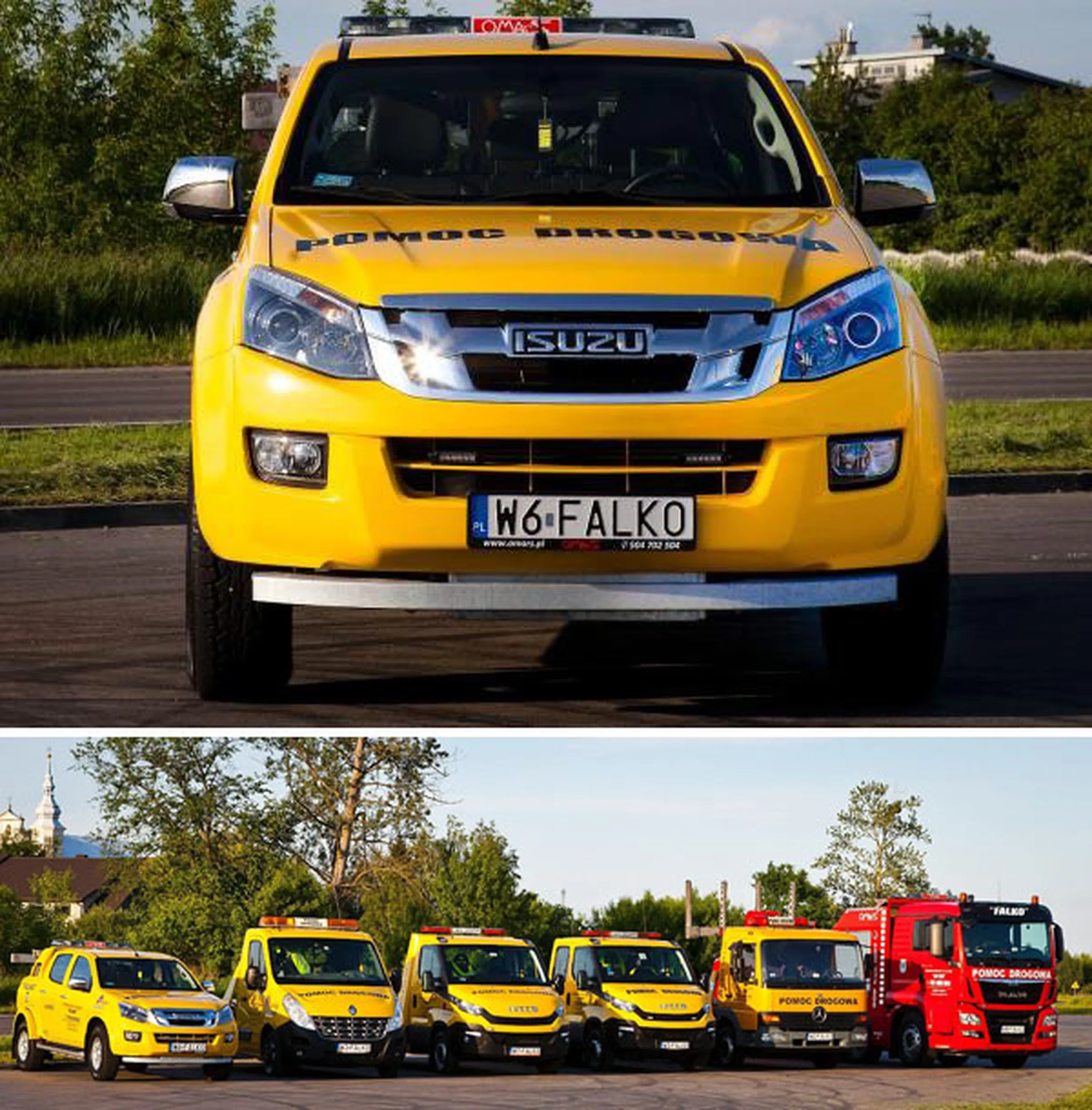 Fajny numer, blacha W6 FALKO