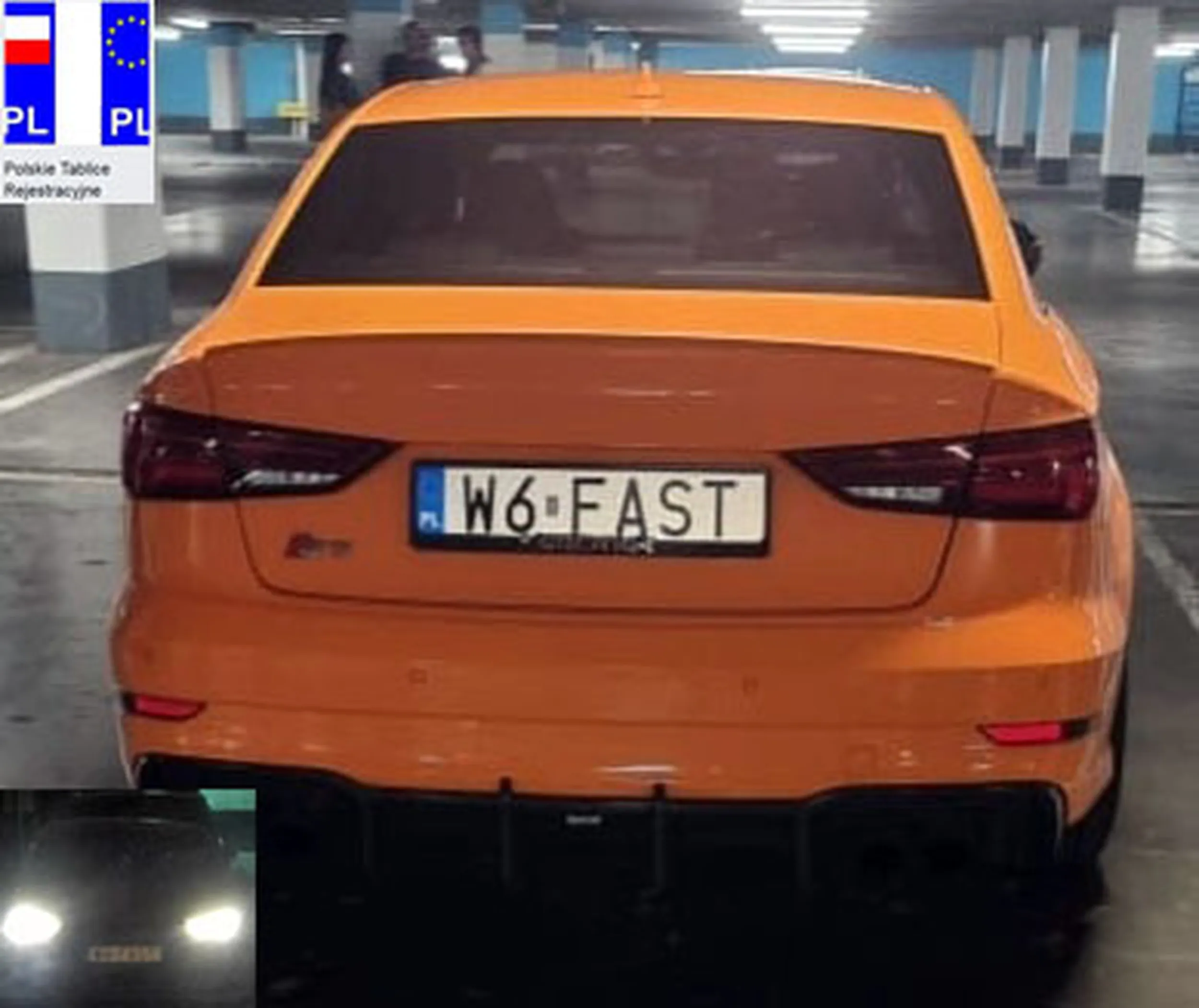 Fajny numer, blacha W6 FAST