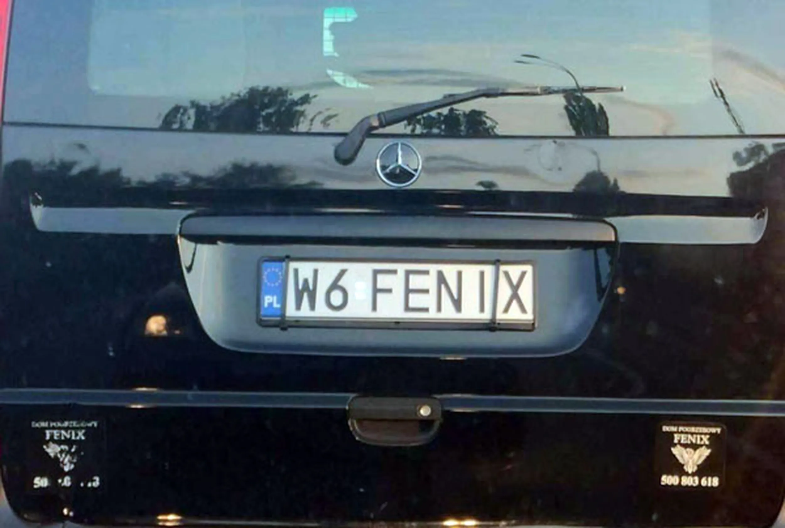 Fajny numer, blacha W6 FENIX