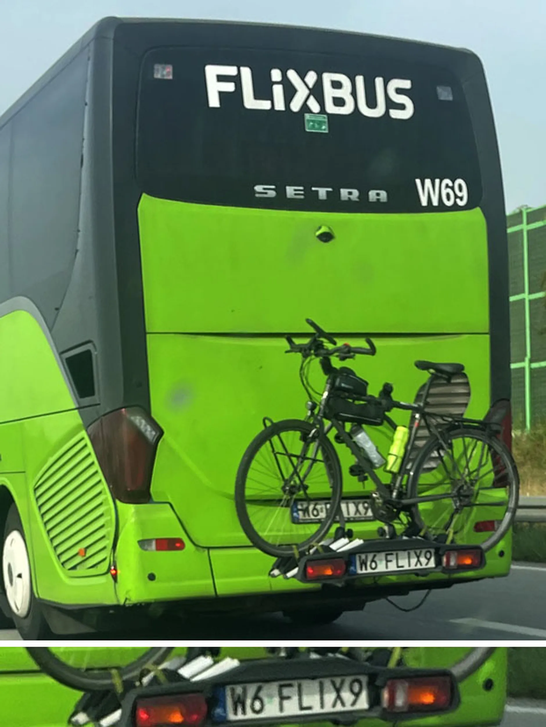 Fajny numer, blacha W6 FLIX9