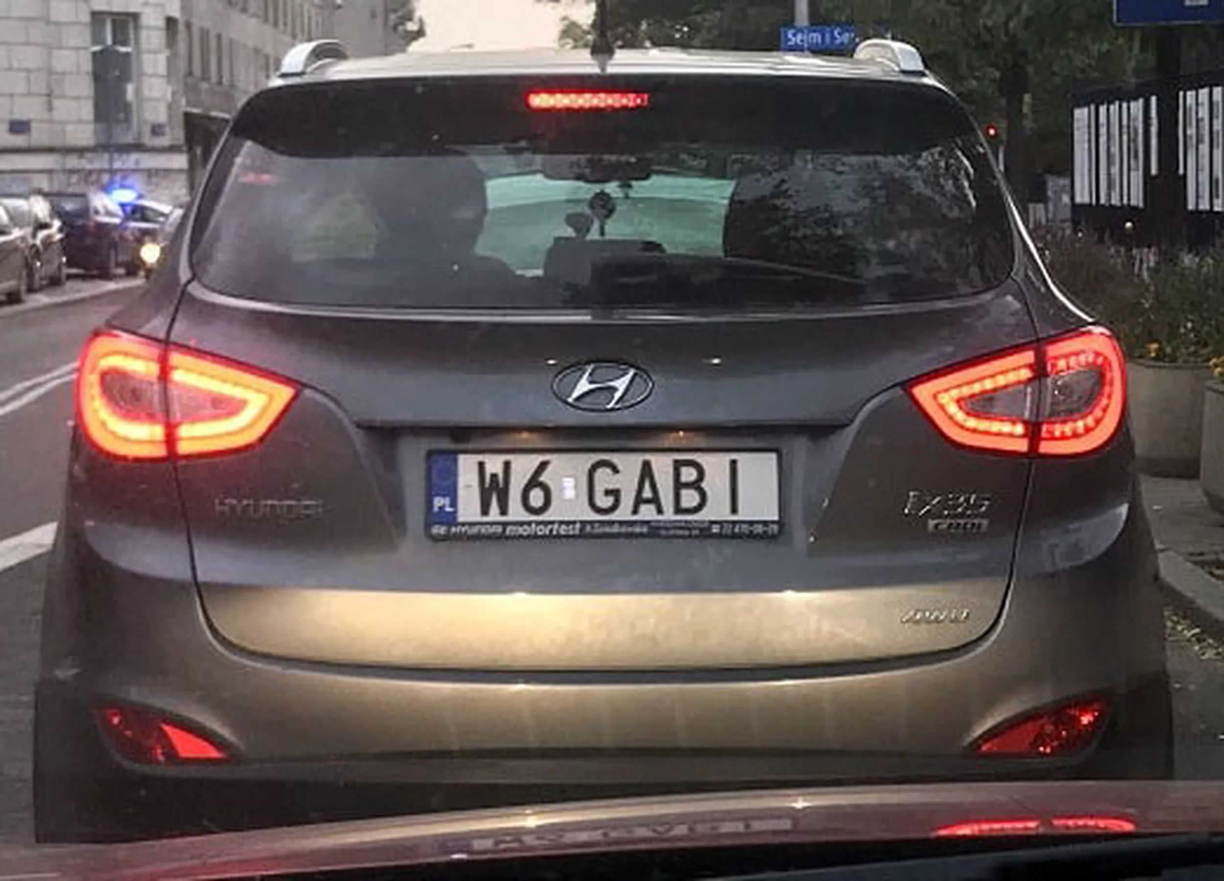 Fajny numer, blacha W6 GABI