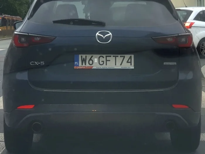 Fajny numer, blacha W6 GFT74