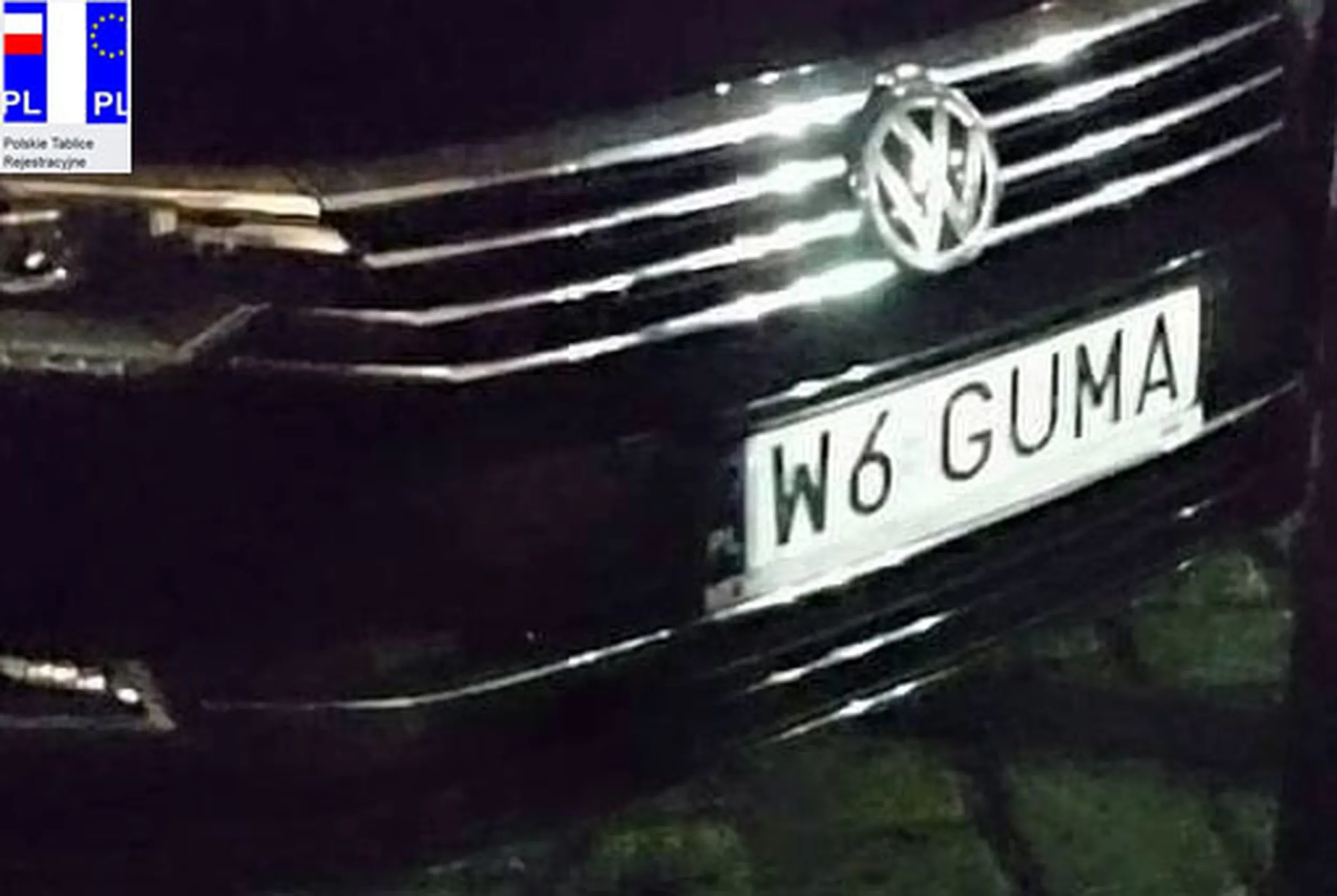 Fajny numer, blacha W6 GUMA