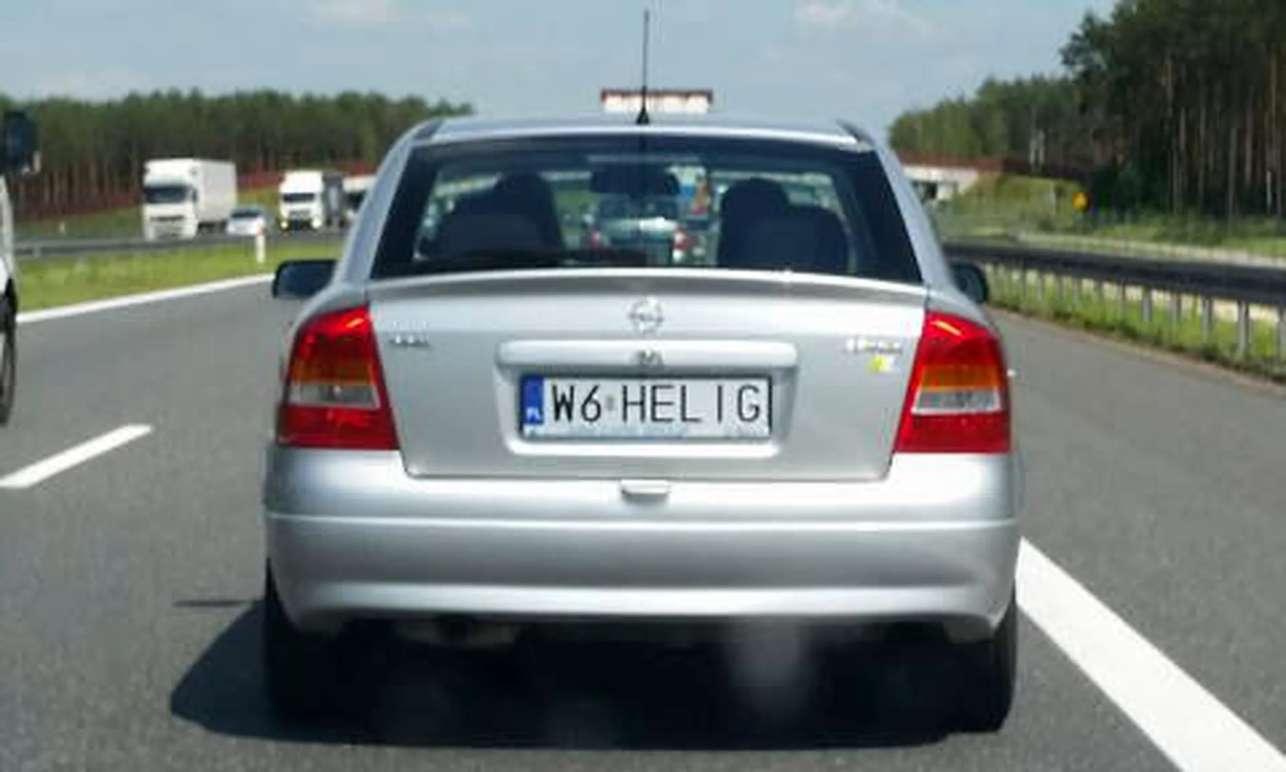 Fajny numer, blacha W6 HELIG