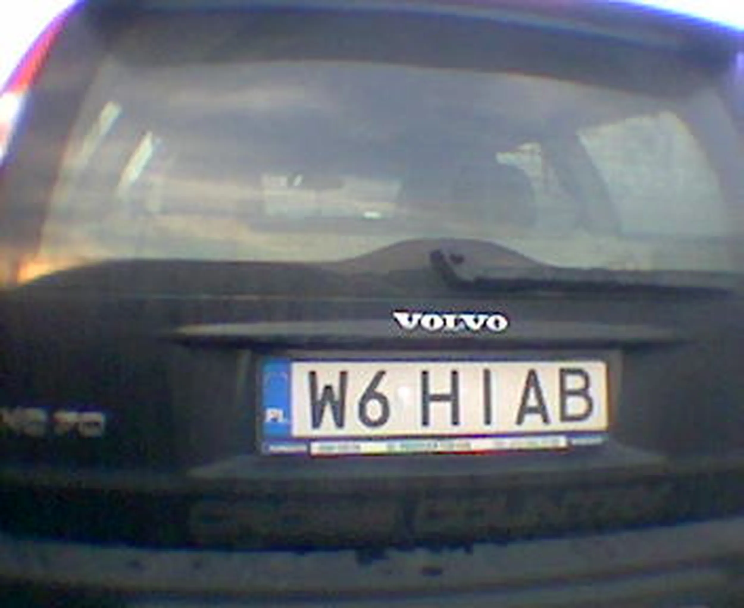 Fajny numer, blacha W6 HIAB