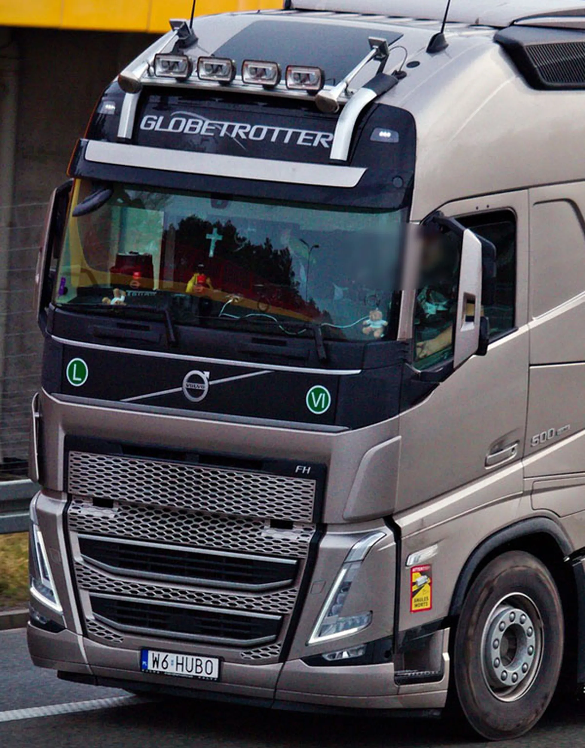 Fajny numer, blacha W6 HUBO