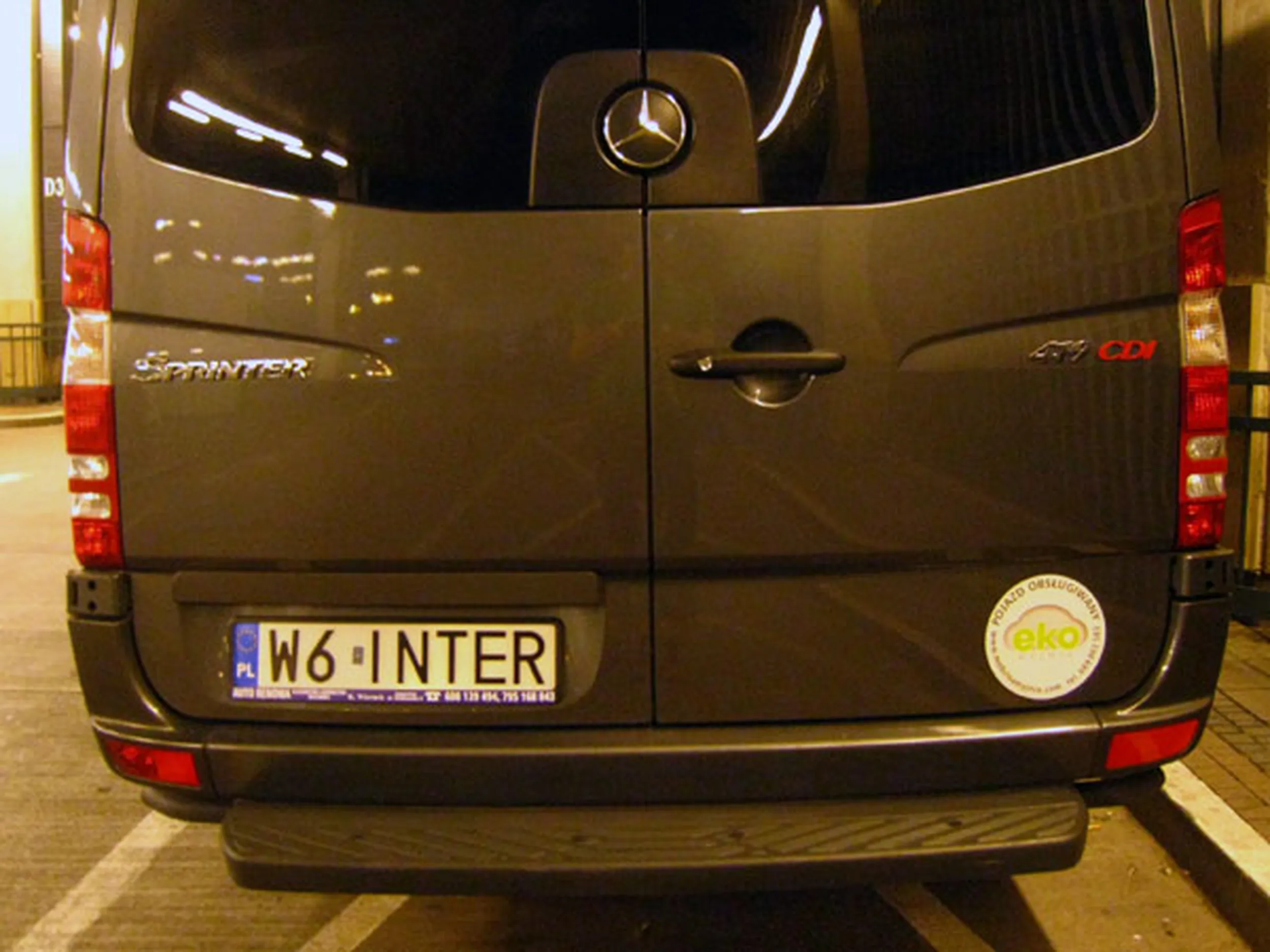 Fajny numer, blacha W6 INTER