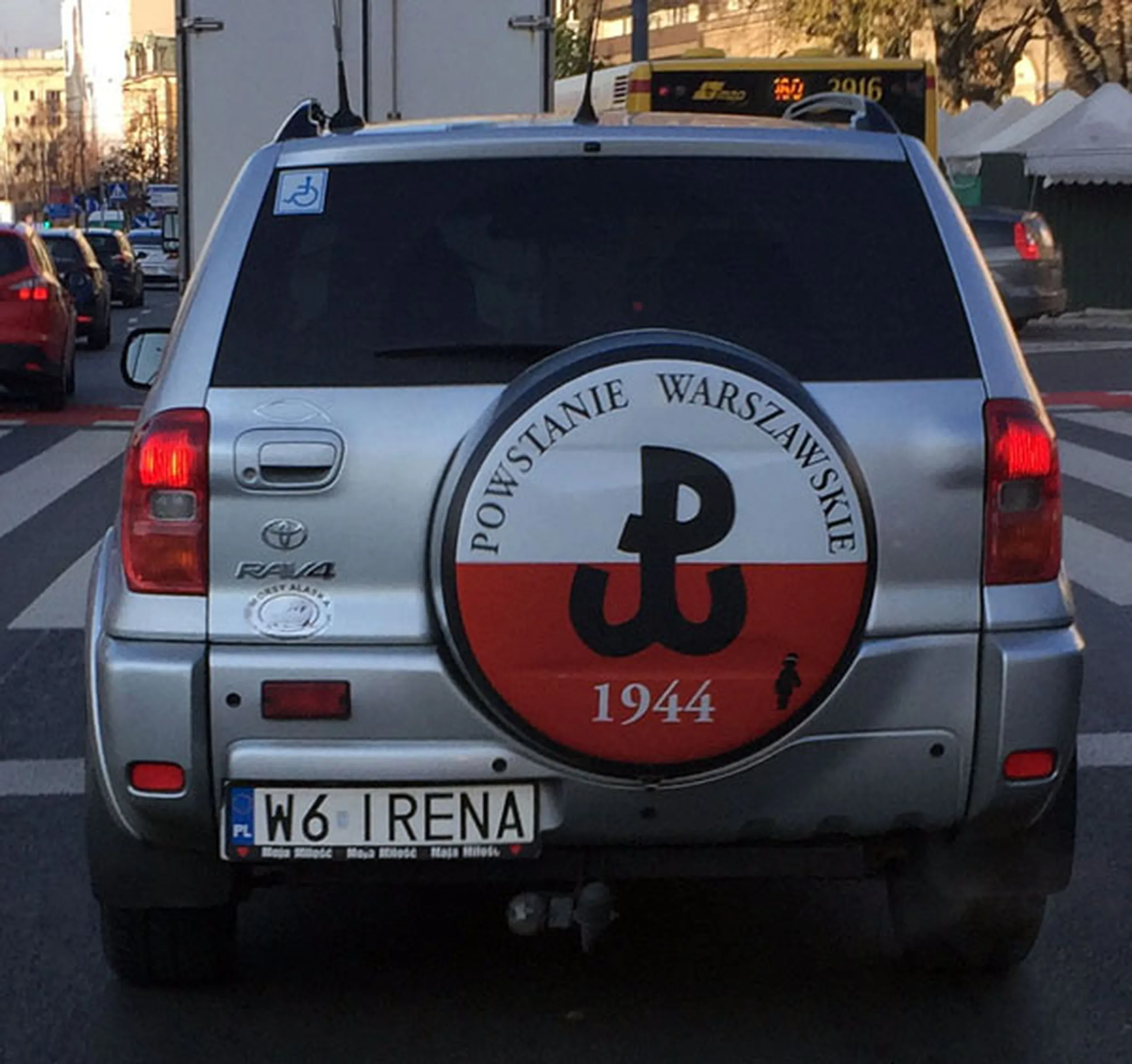 Fajny numer, blacha W6 IRENA