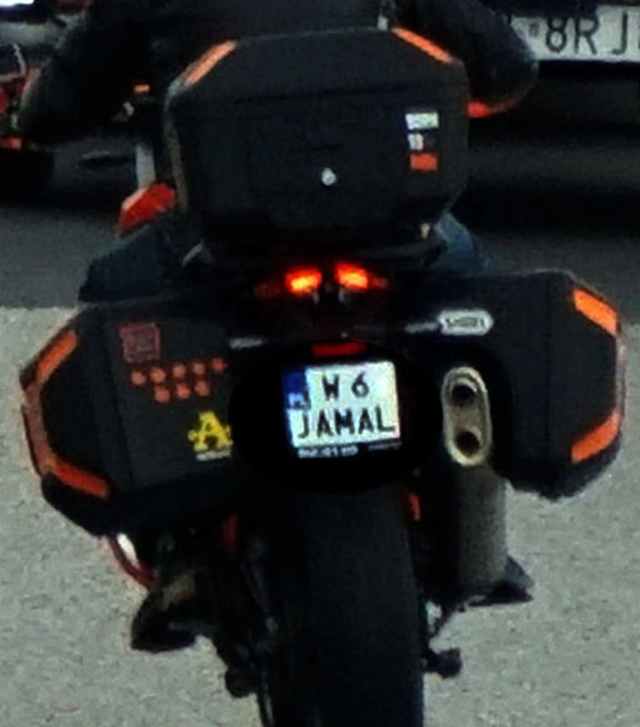 Fajny numer, blacha W6 JAMAL