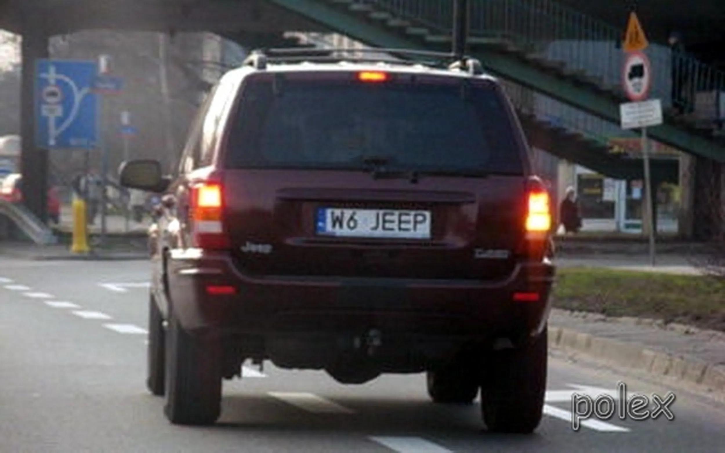 Fajny numer, blacha W6 JEEP