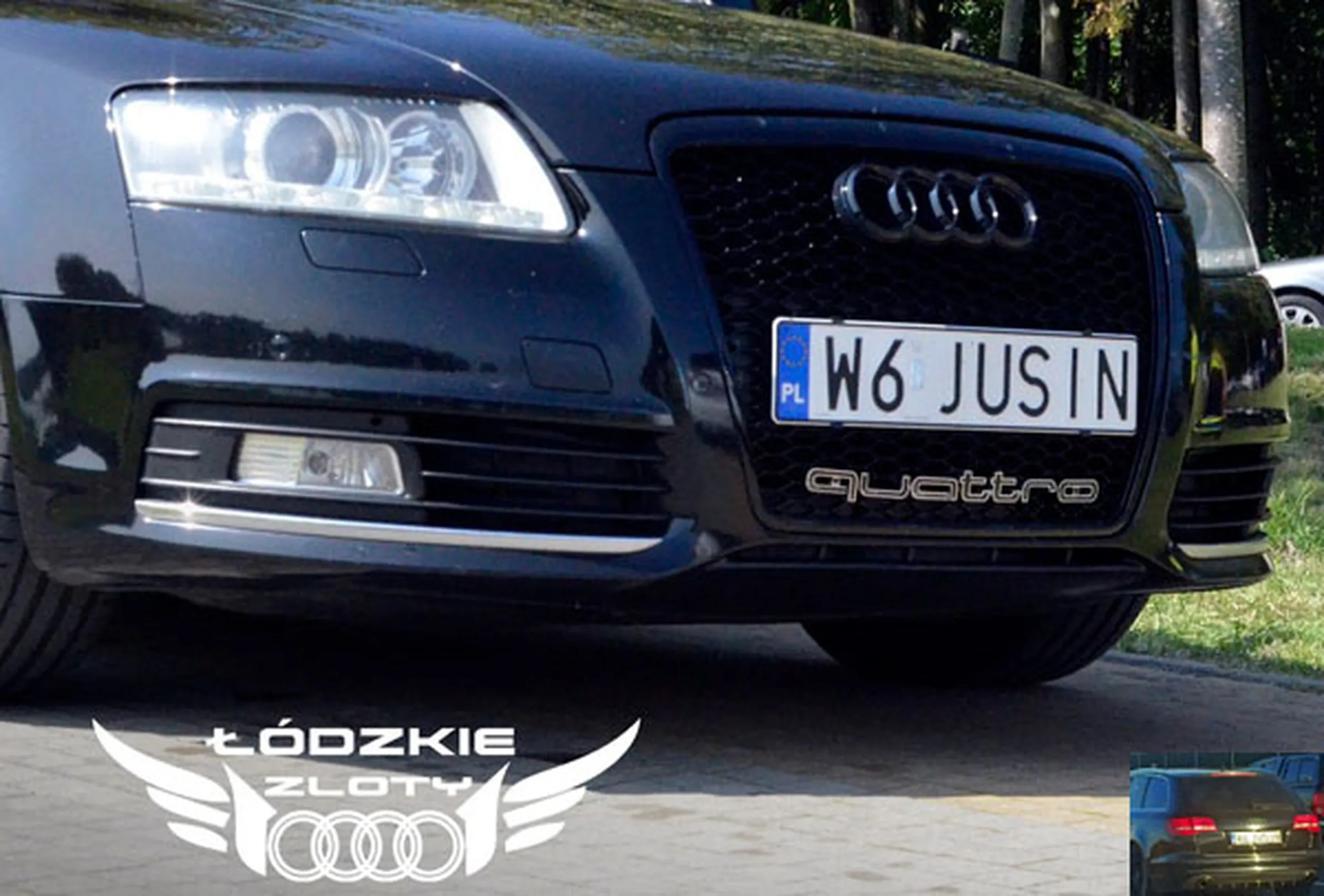 Fajny numer, blacha W6 JUSIN