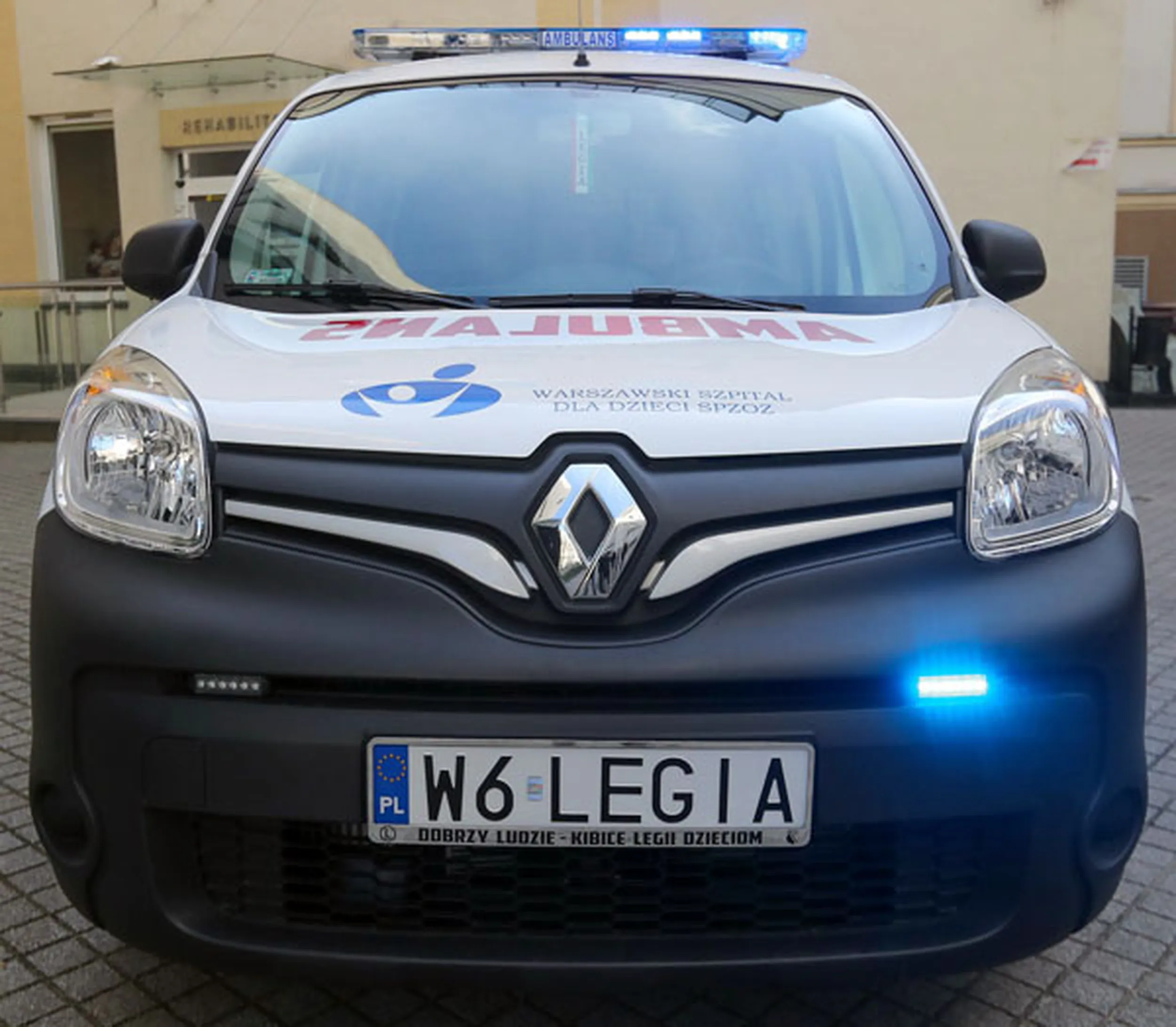 Fajny numer, blacha W6 LEGIA