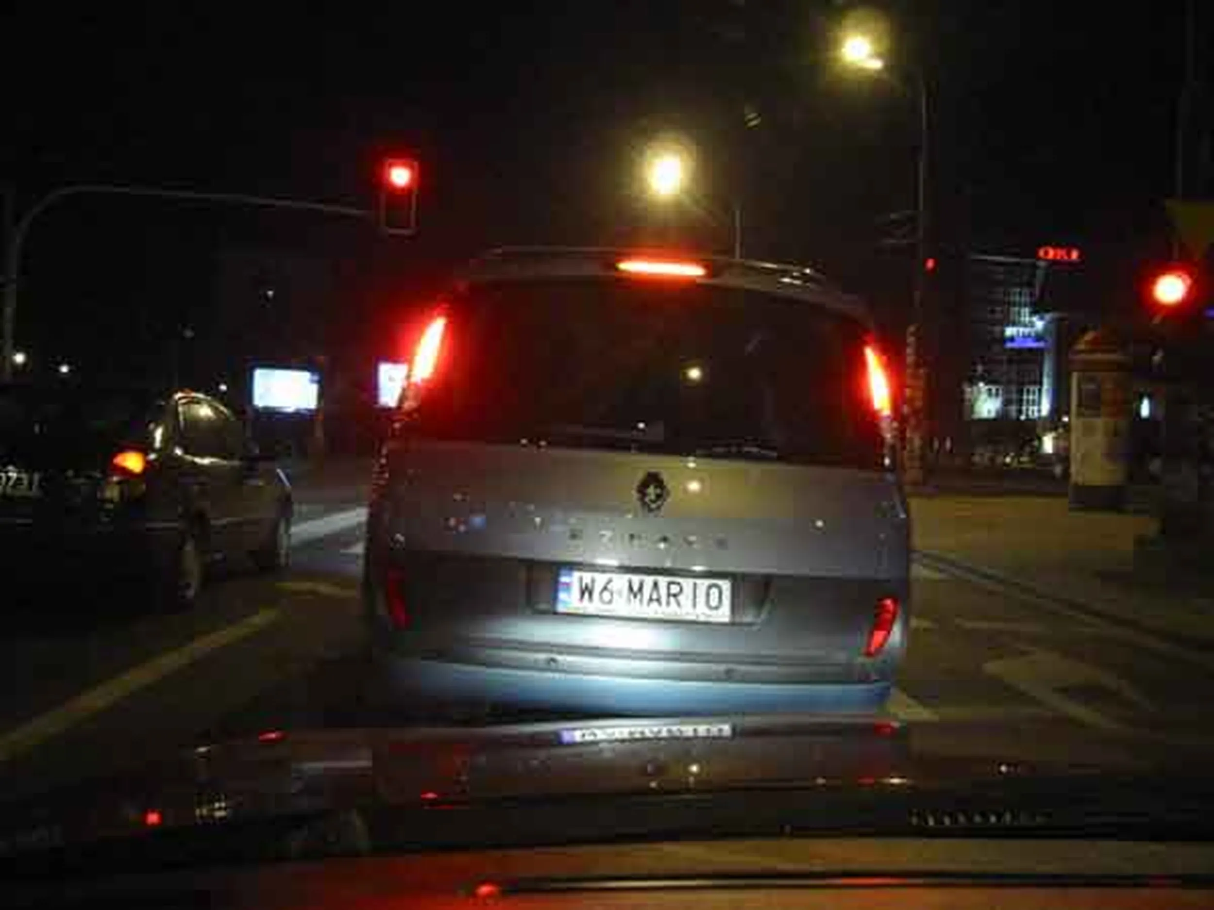 Fajny numer, blacha W6 MARIO