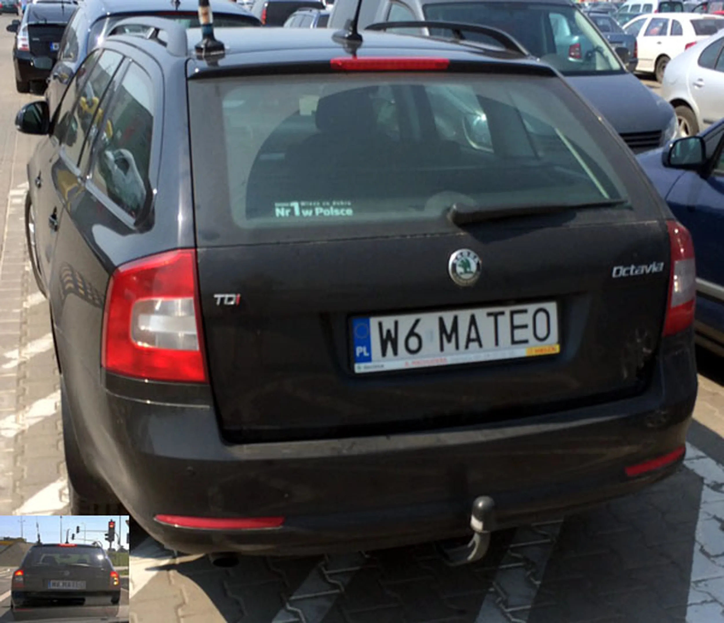 Fajny numer, blacha W6 MATEO