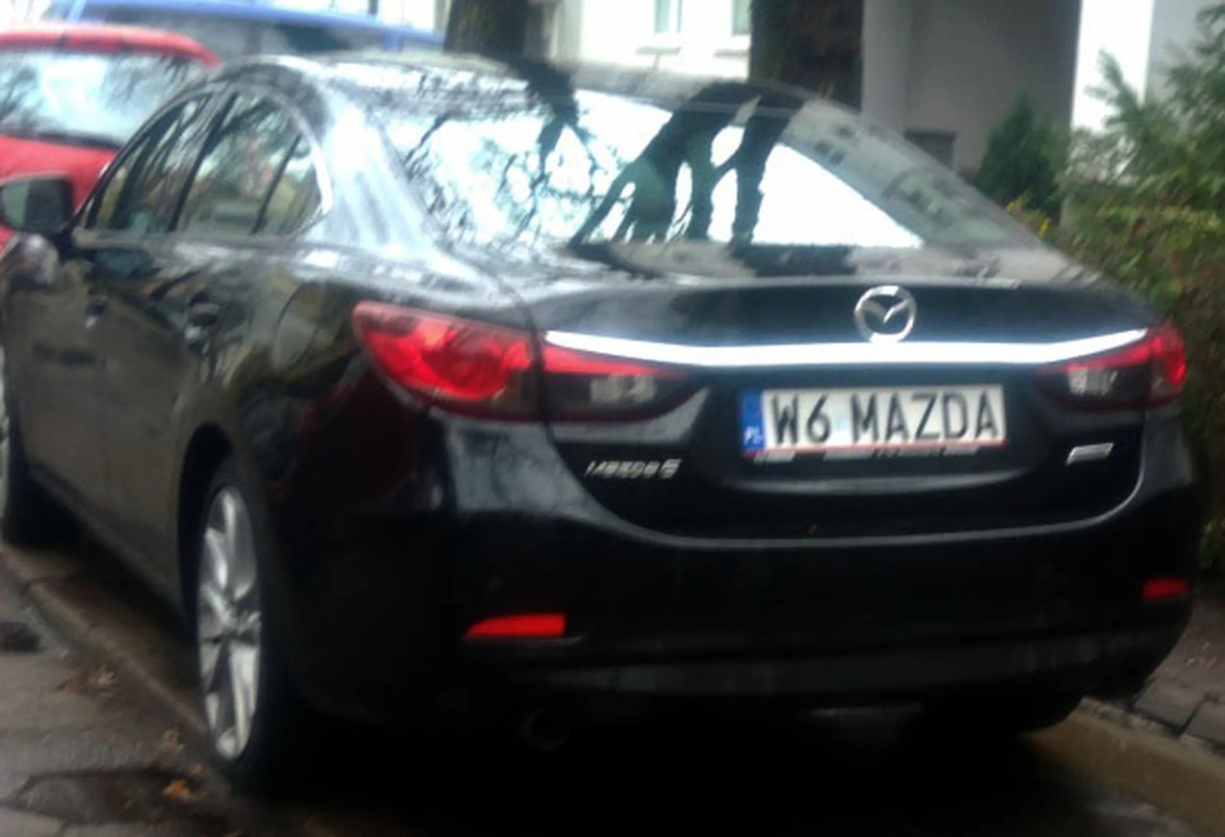 Fajny numer, blacha W6 MAZDA
