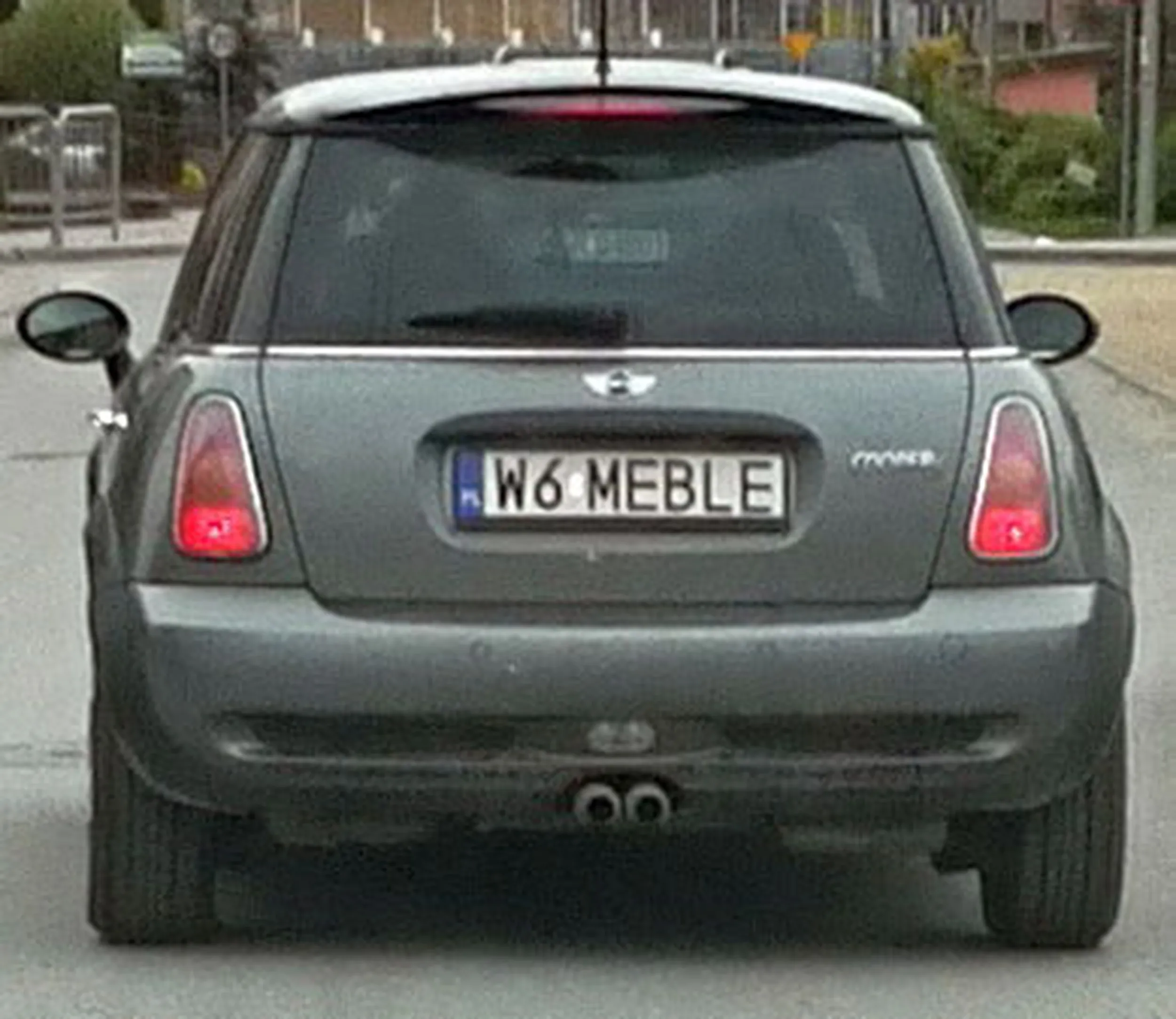 Fajny numer, blacha W6 MEBLE