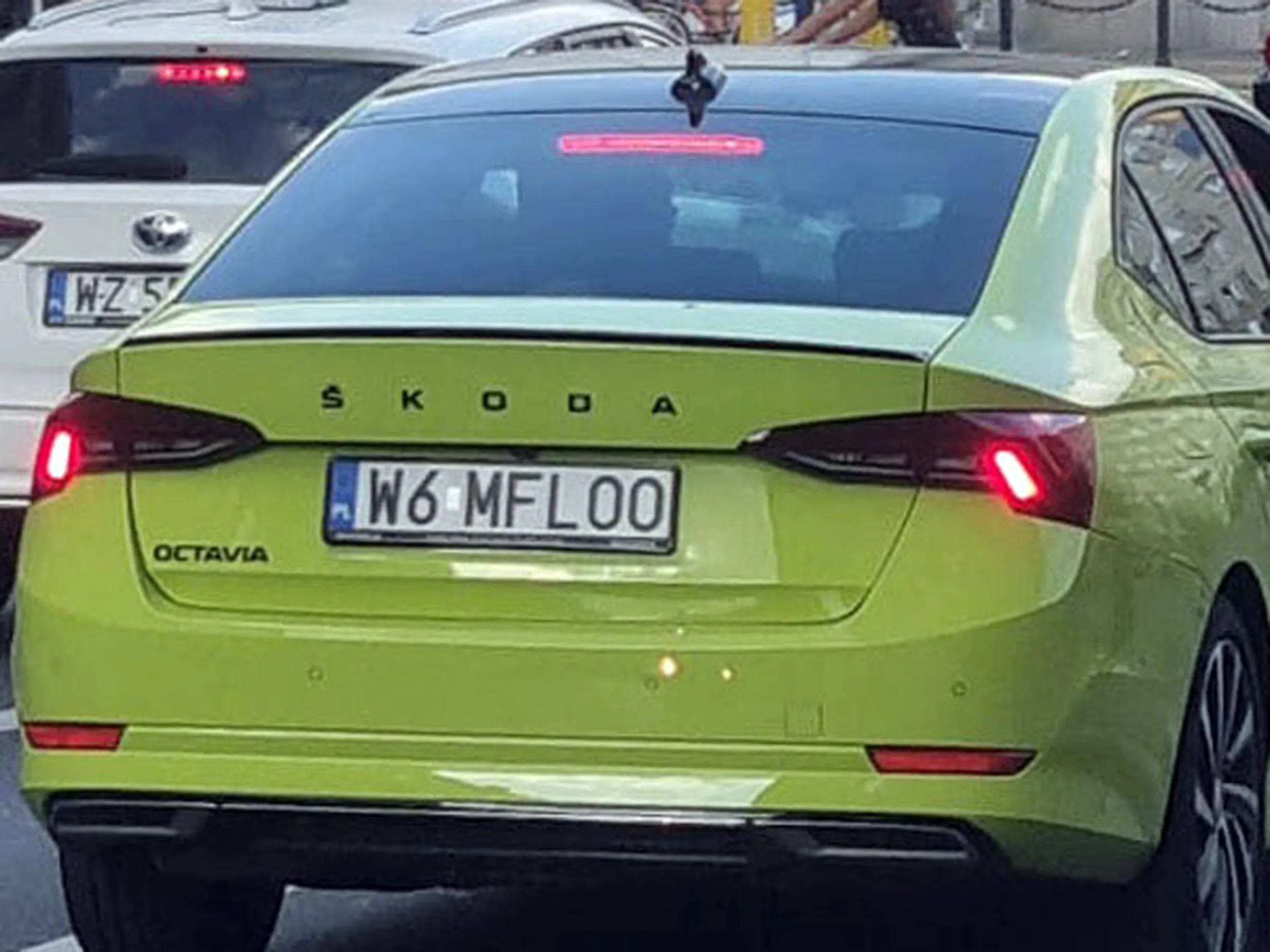 Fajny numer, blacha W6 MFLOO