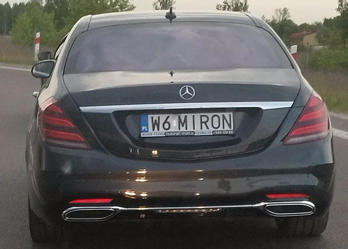 Fajny numer, blacha W6 MIRON