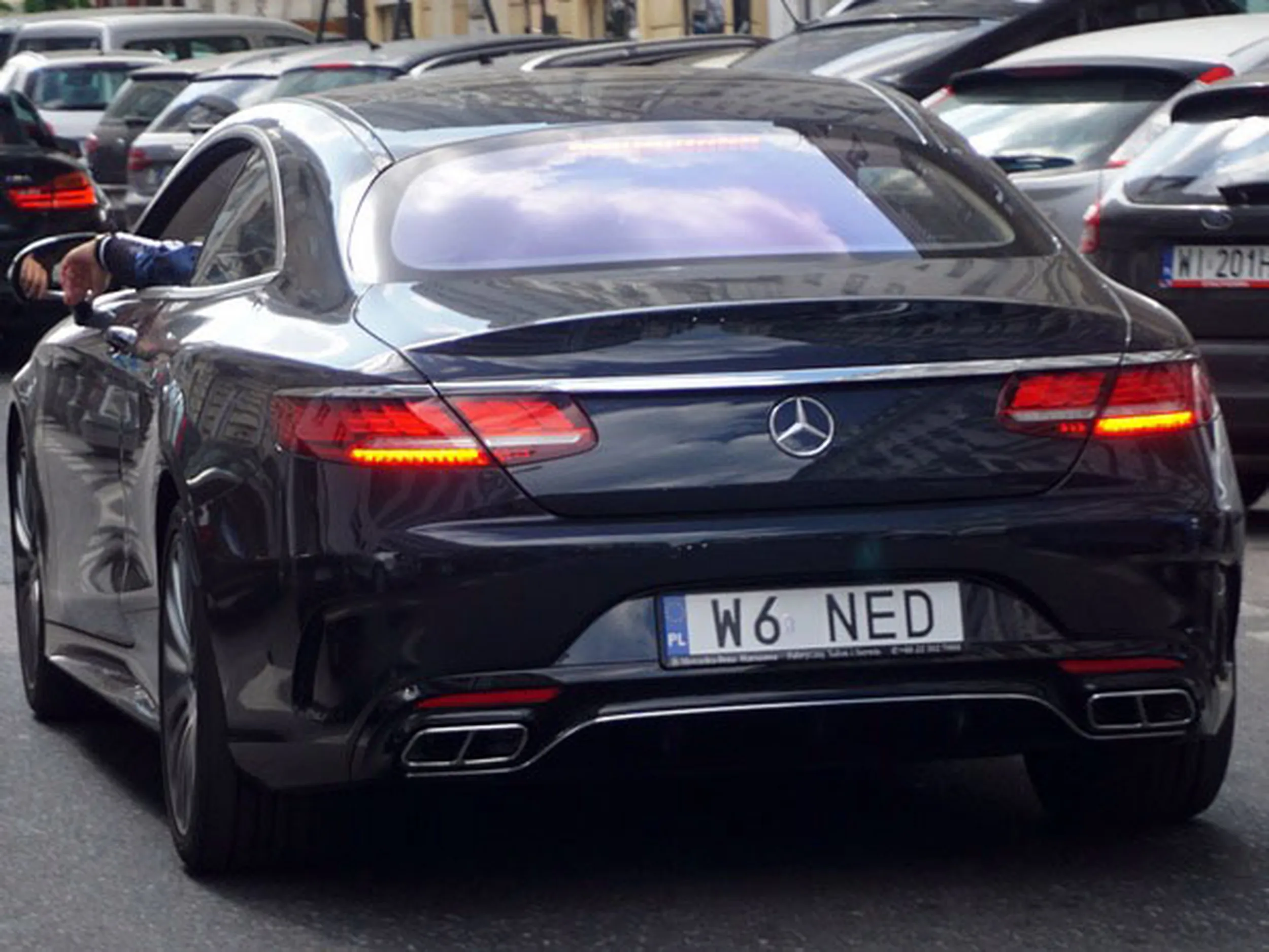 Fajny numer, blacha W6 NED