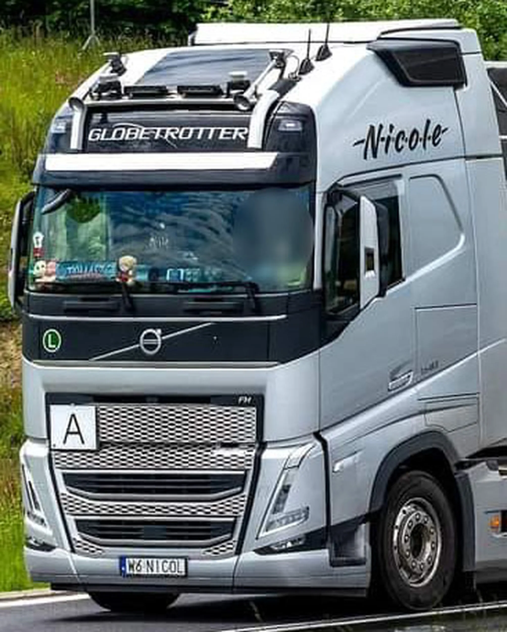 Fajny numer, blacha W6 NICOL